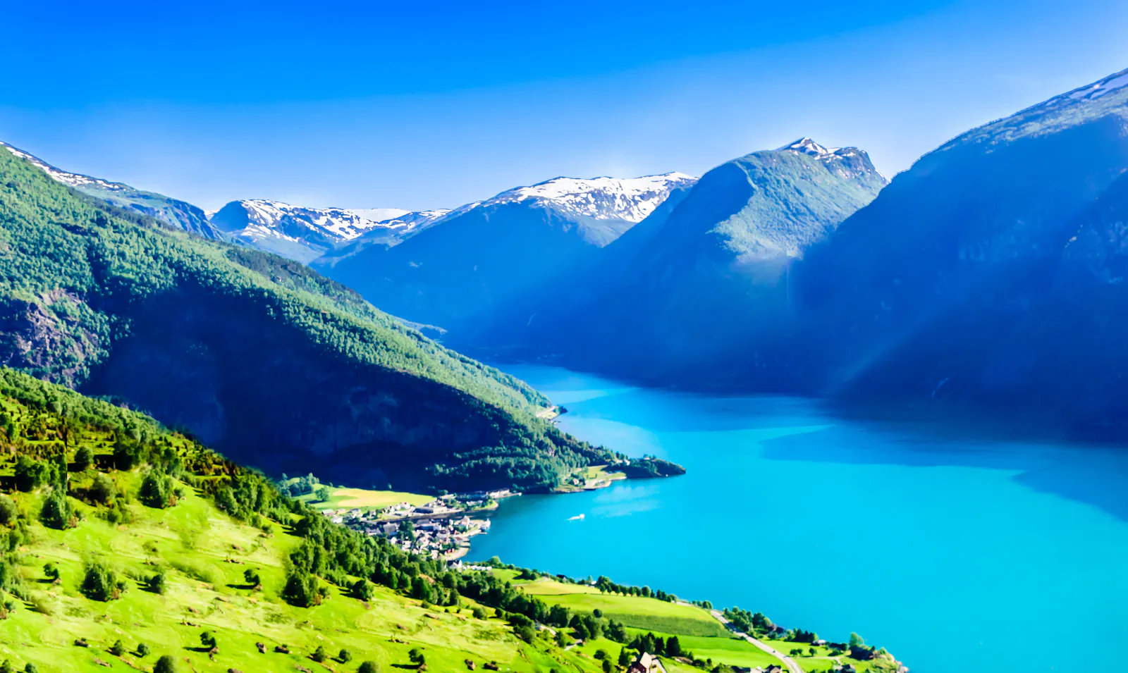 Aurlandfjord and Sognefjord