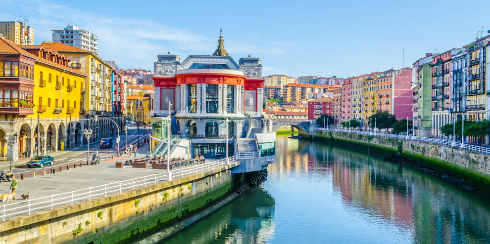 Bilbao Bilbao in Spain landscape shot