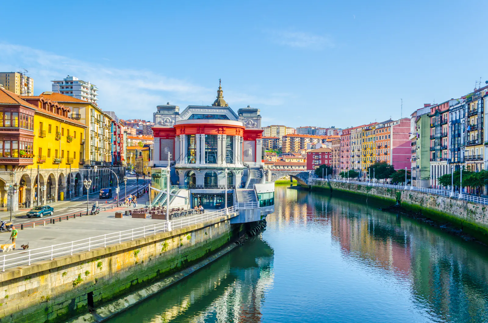 Bilbao in Spain landscape shot