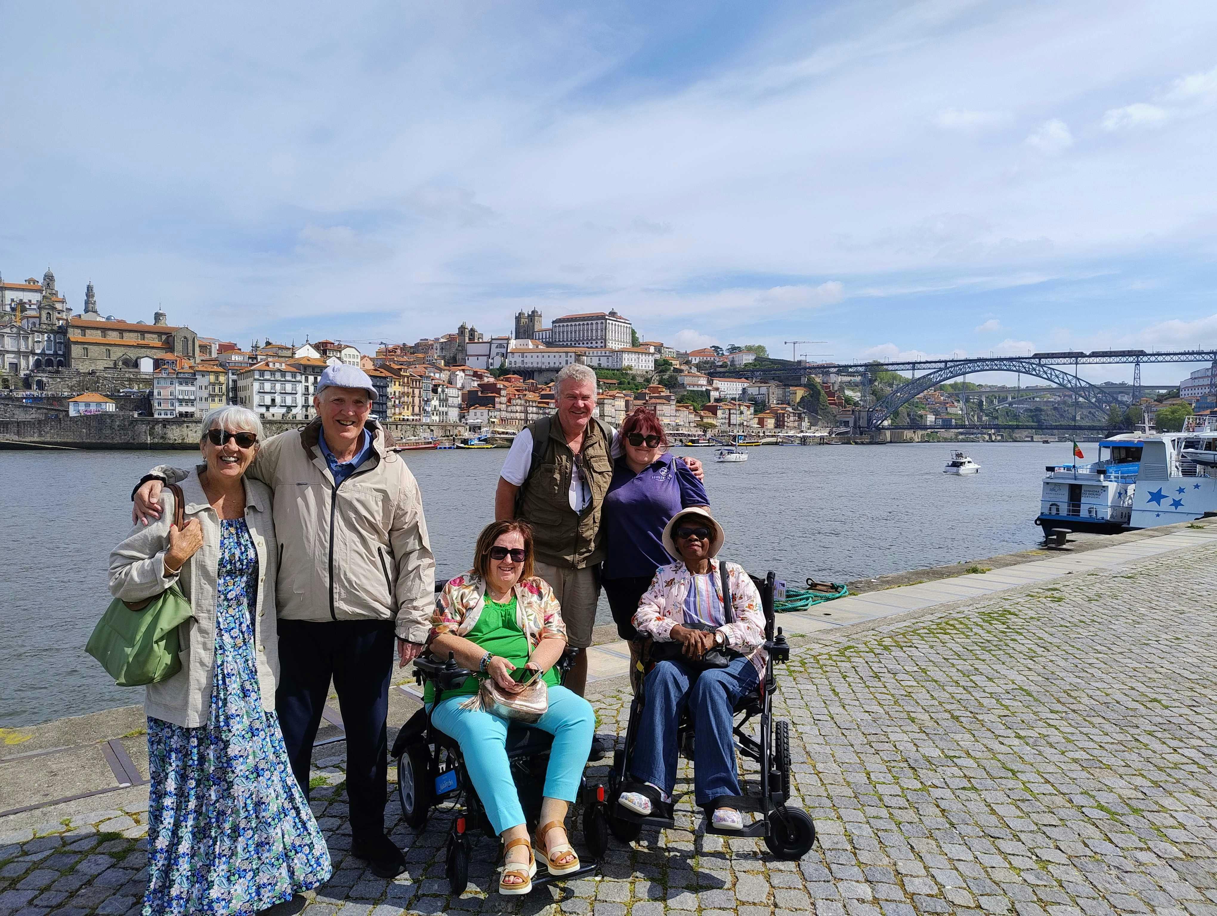 Guests enjoying the sights in Porto
