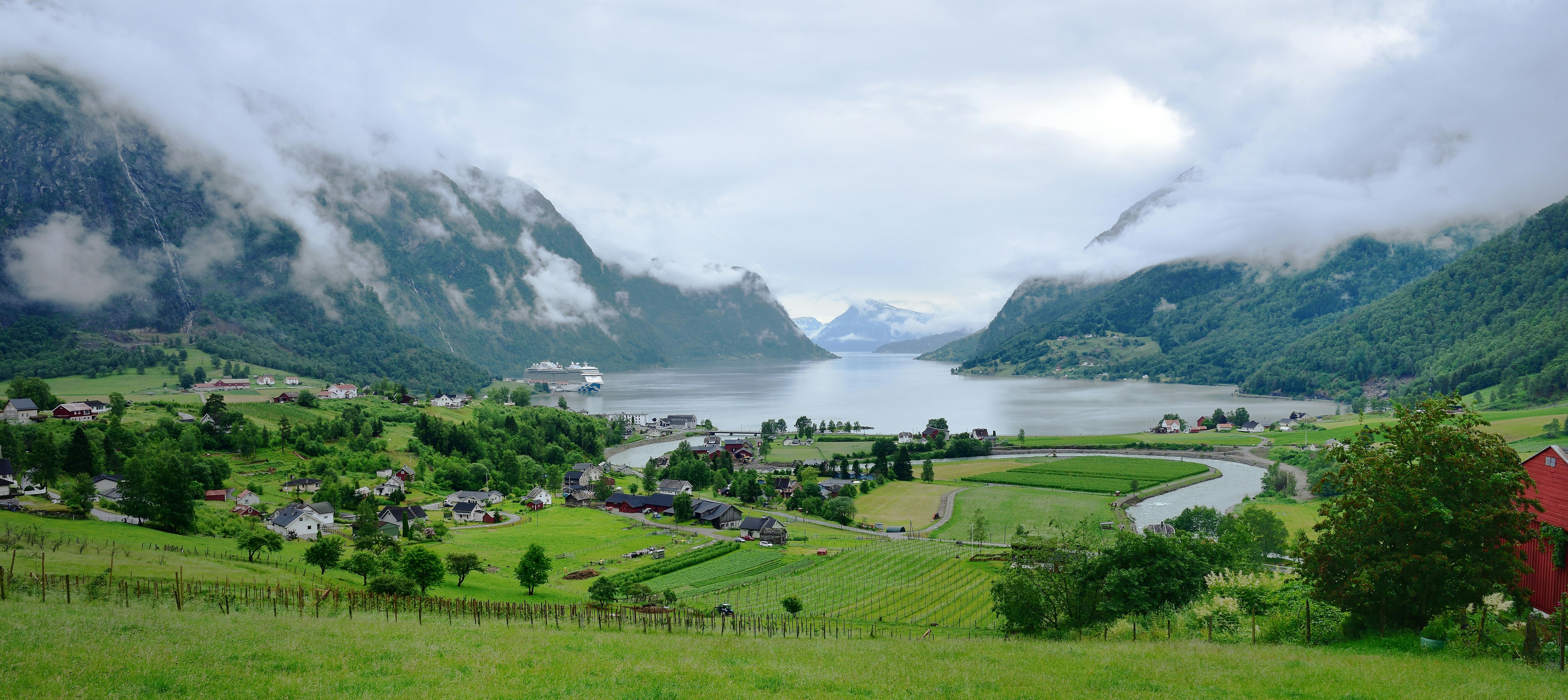 Skjolden norway landscape image