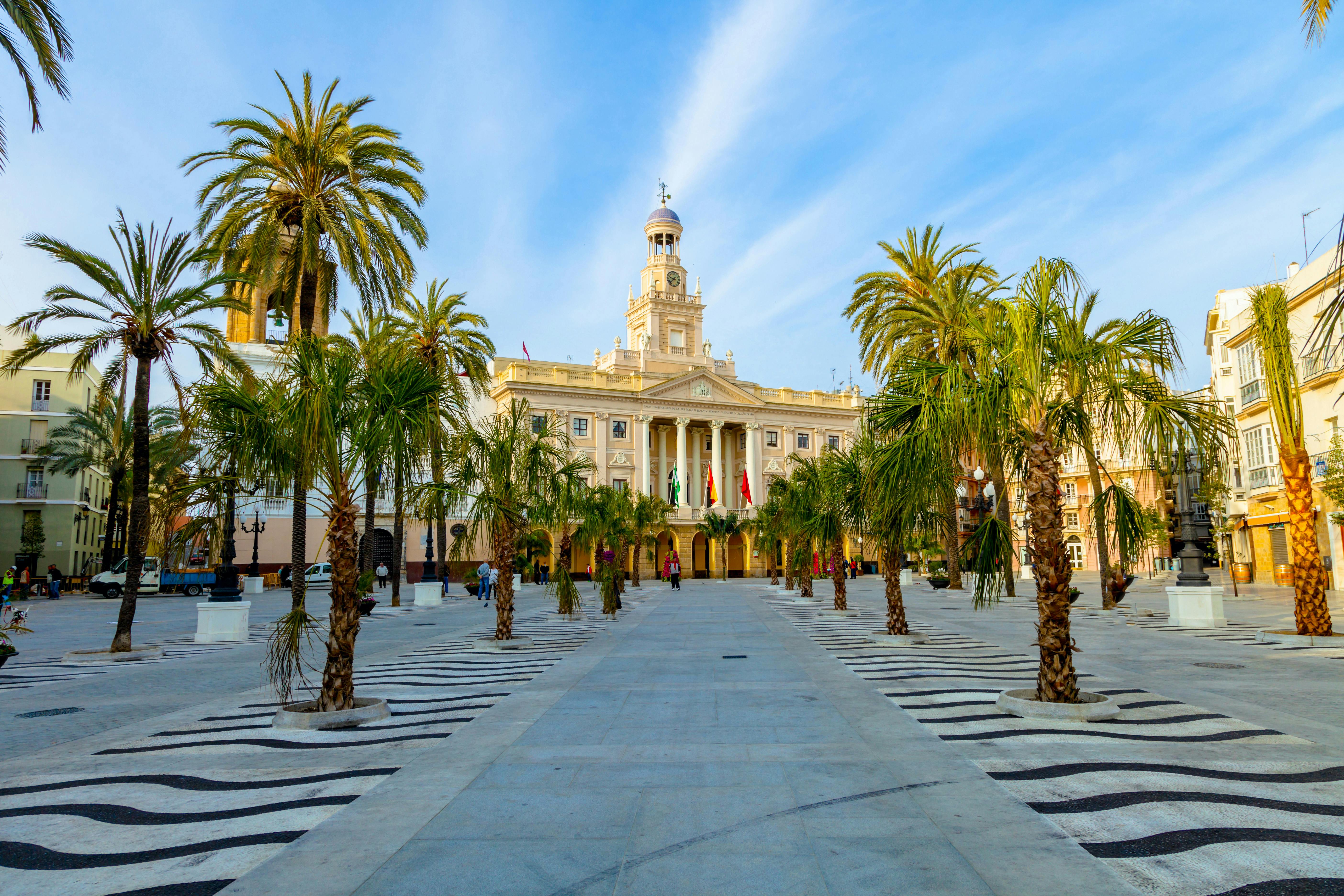 Cadiz in Spain landscape image