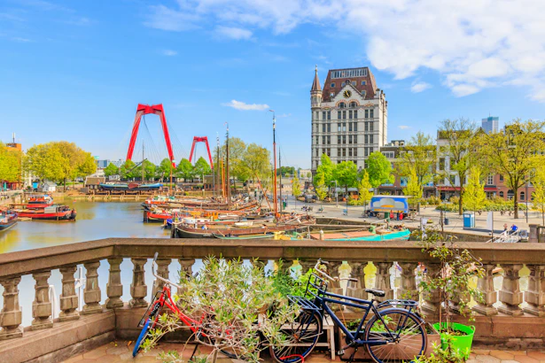 Rotterdam, Holland landscape shot