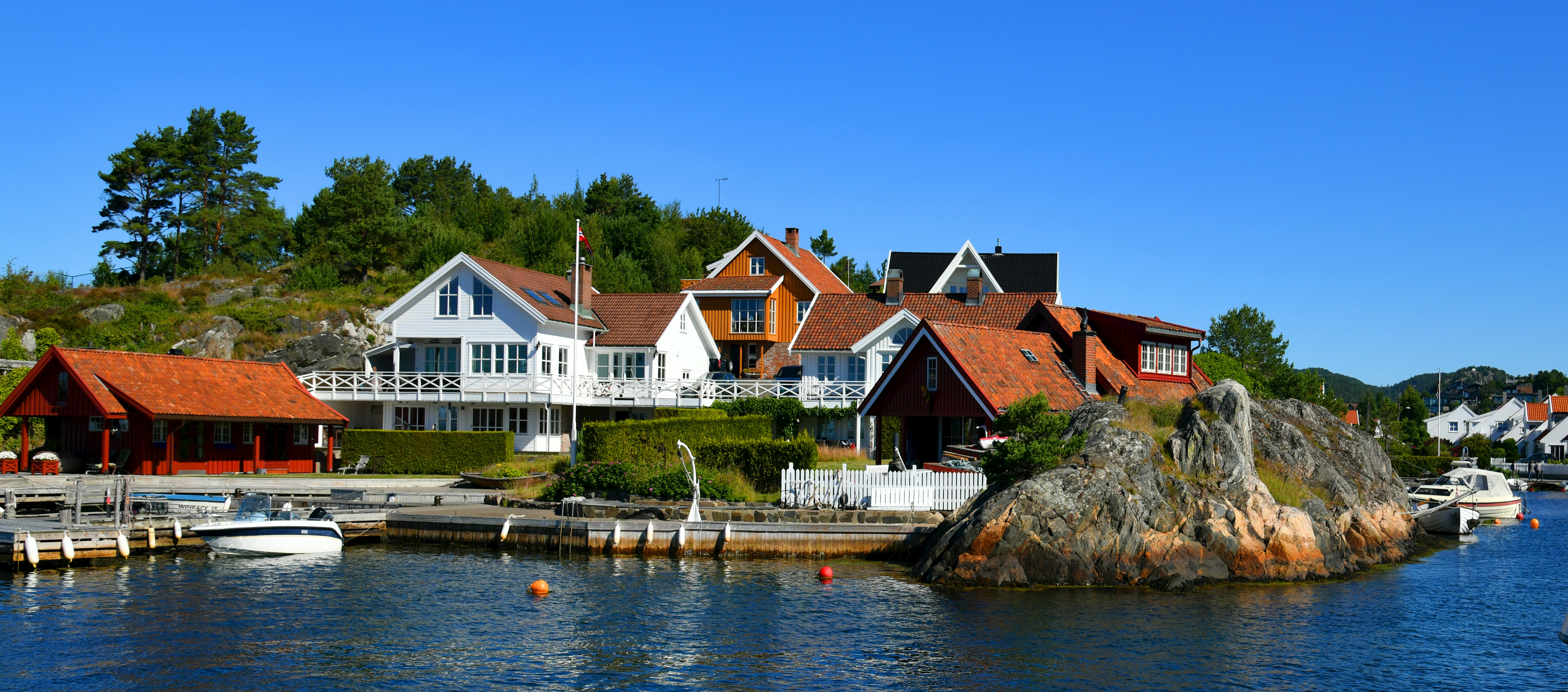 Kristiansand Norway cruise landscape scene