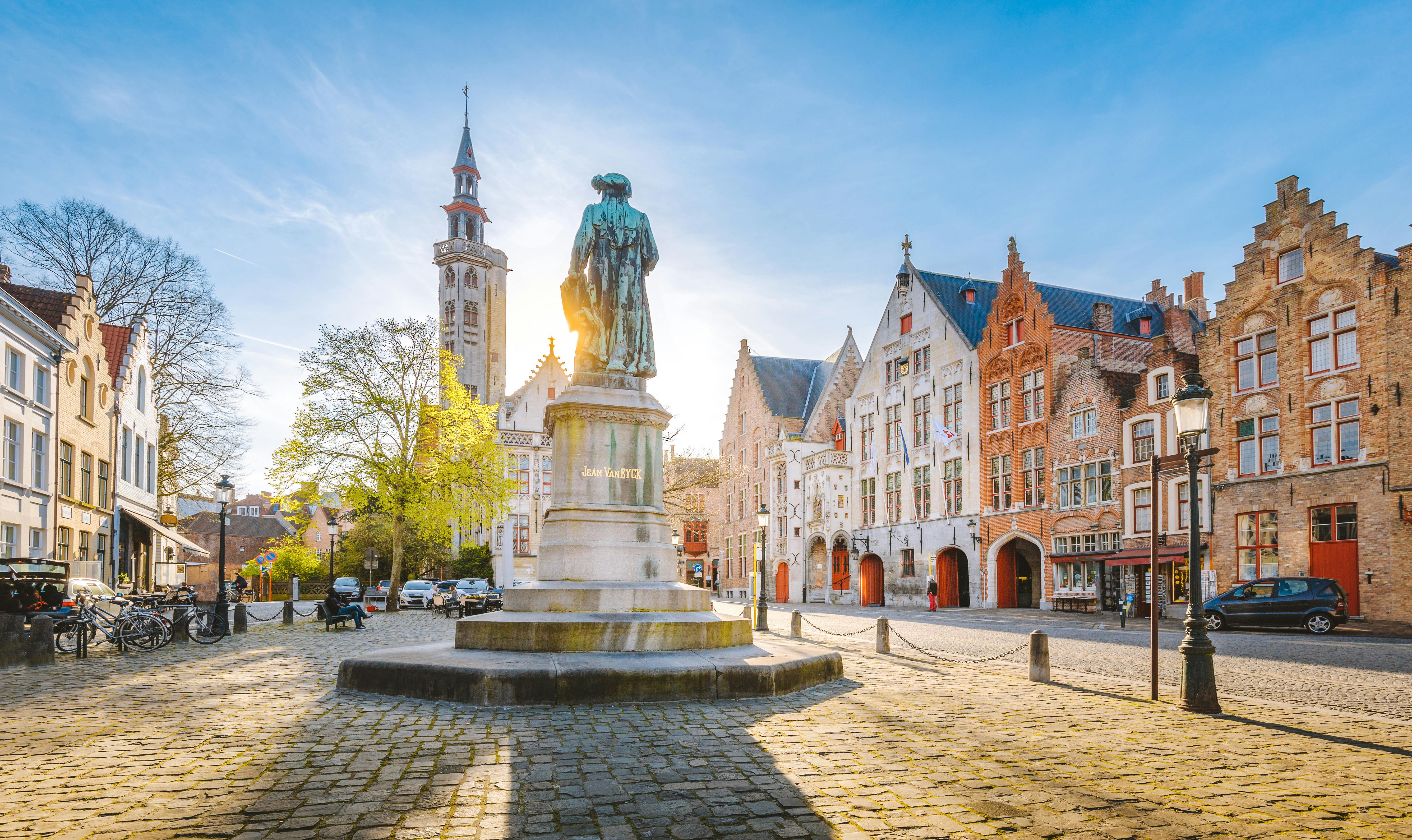 Bruges, Belgium statue