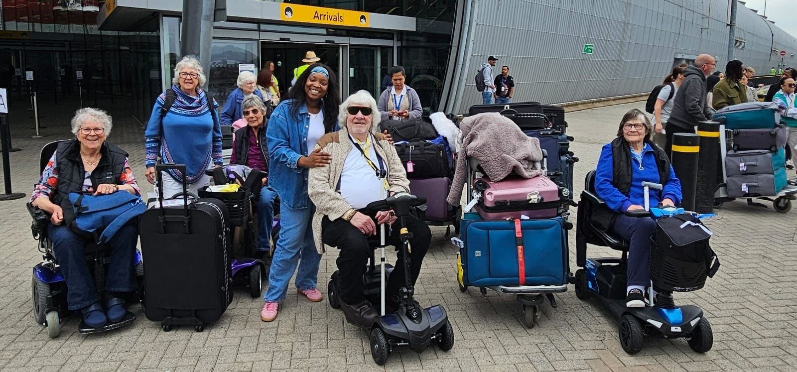 Cruise Customers and staff Boarding