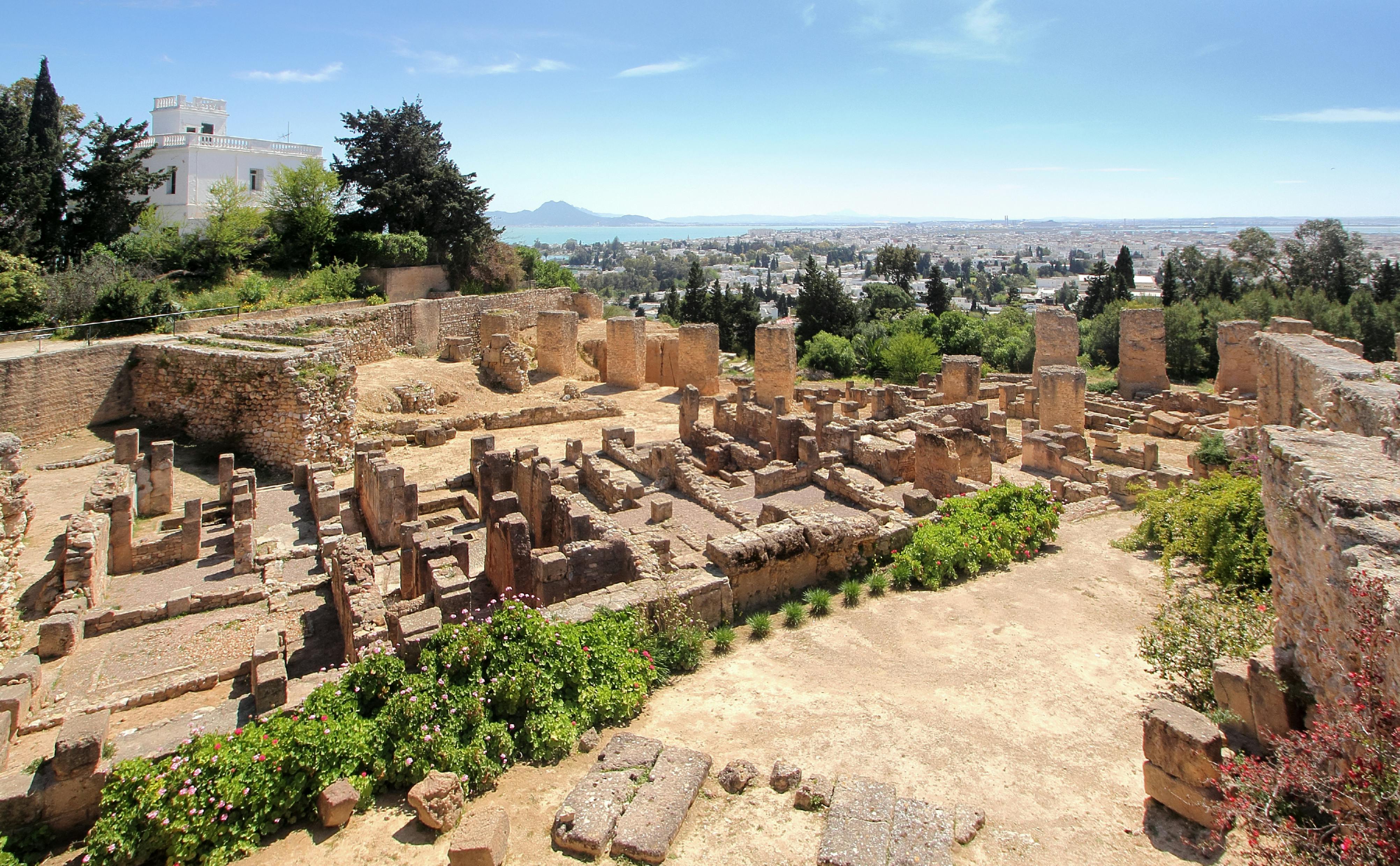 La Goulette, archeological site of carthage
