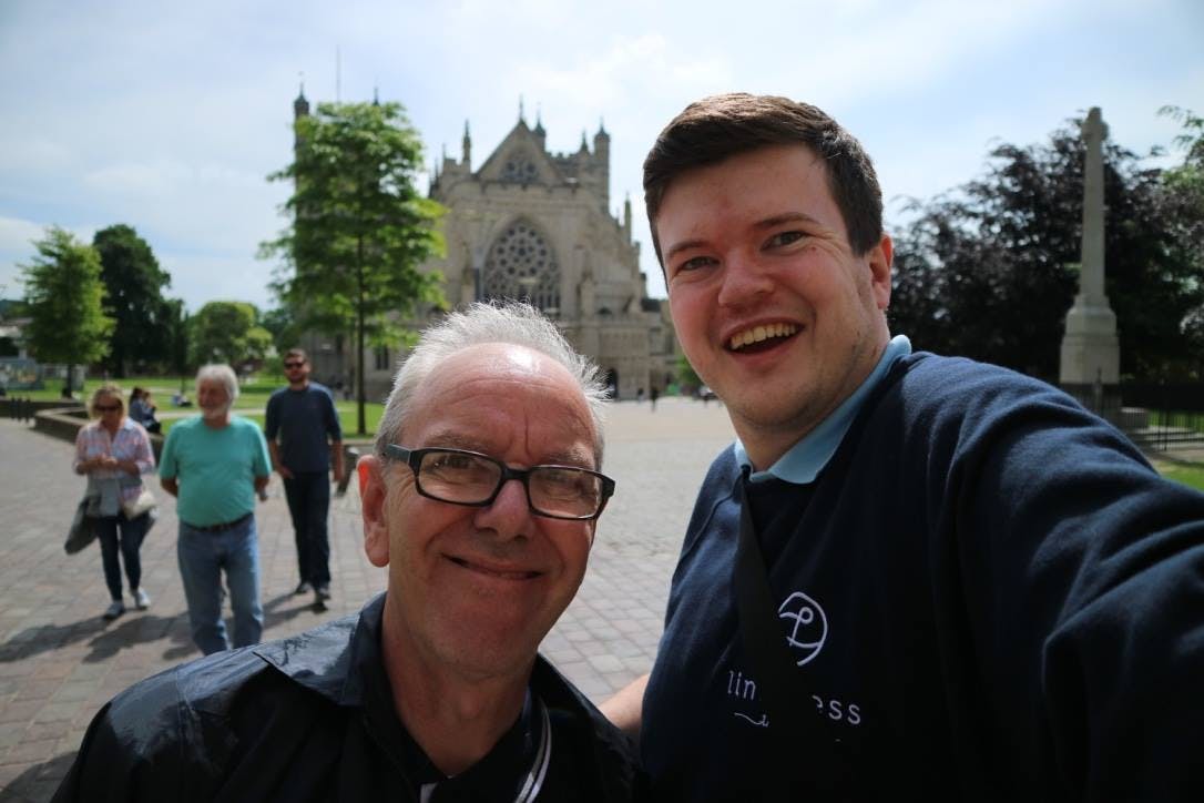 Limitless customer with Angus in Devon