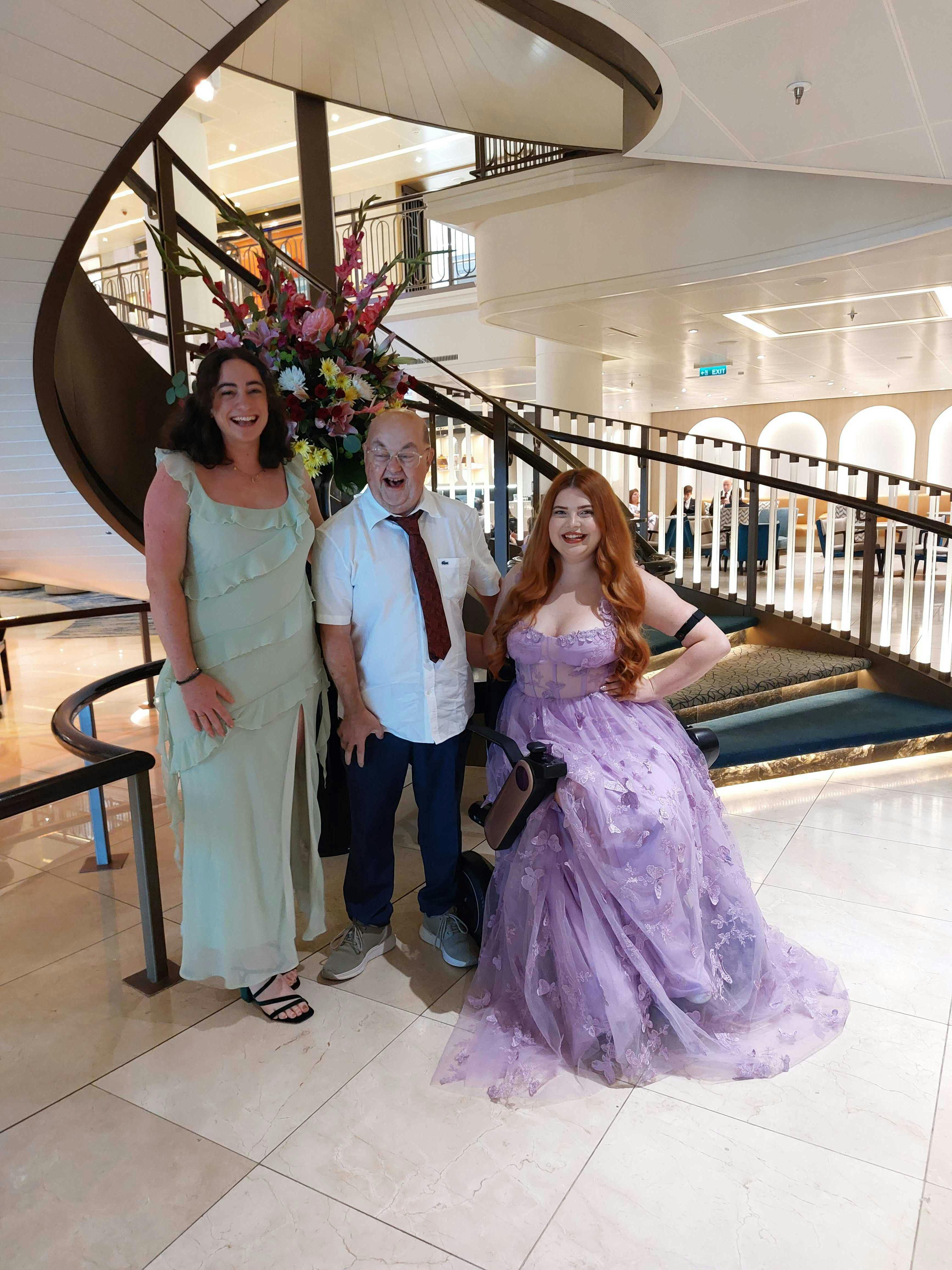 Customers on P&O Britannia