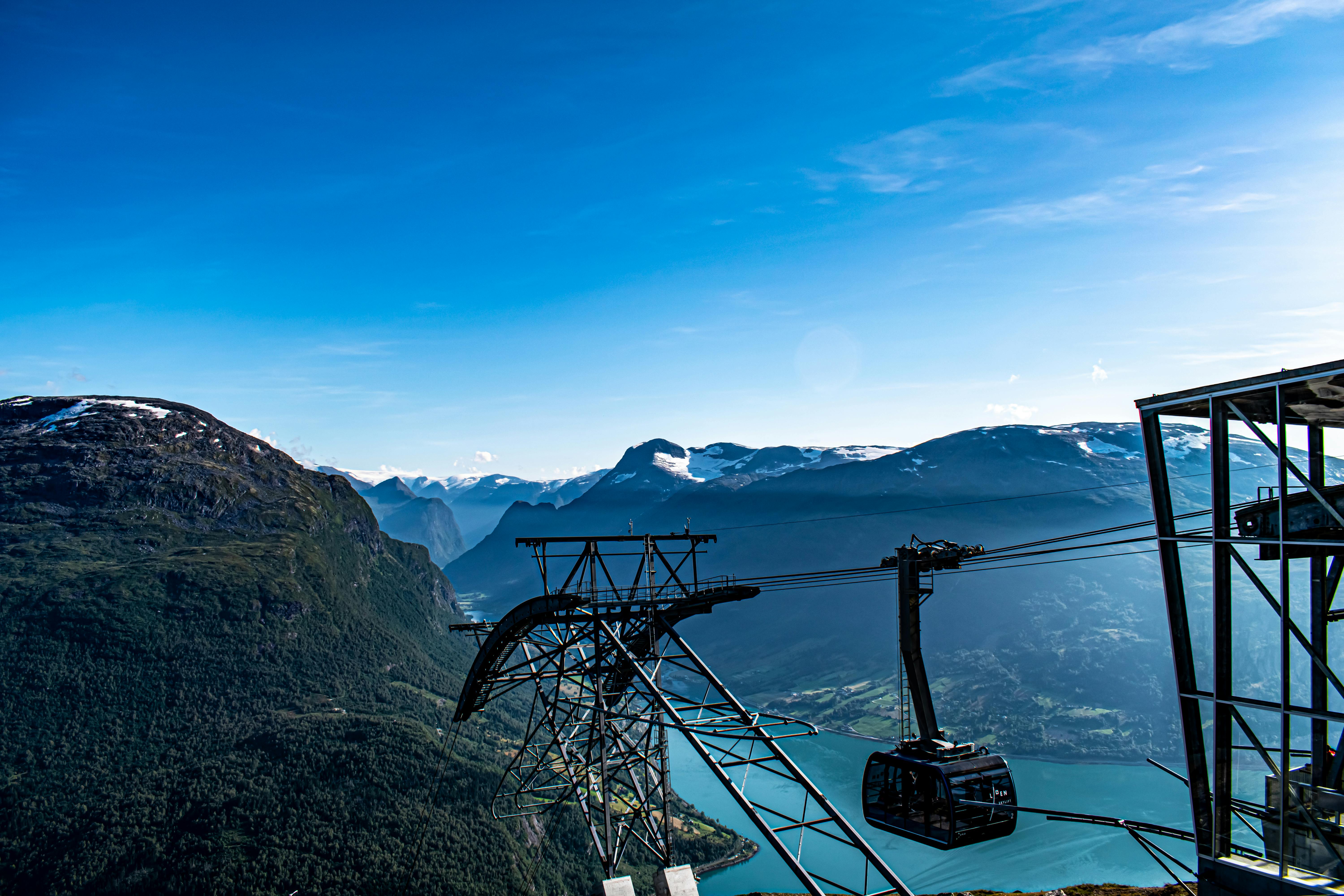 Loen Skylift in Olden, Norway