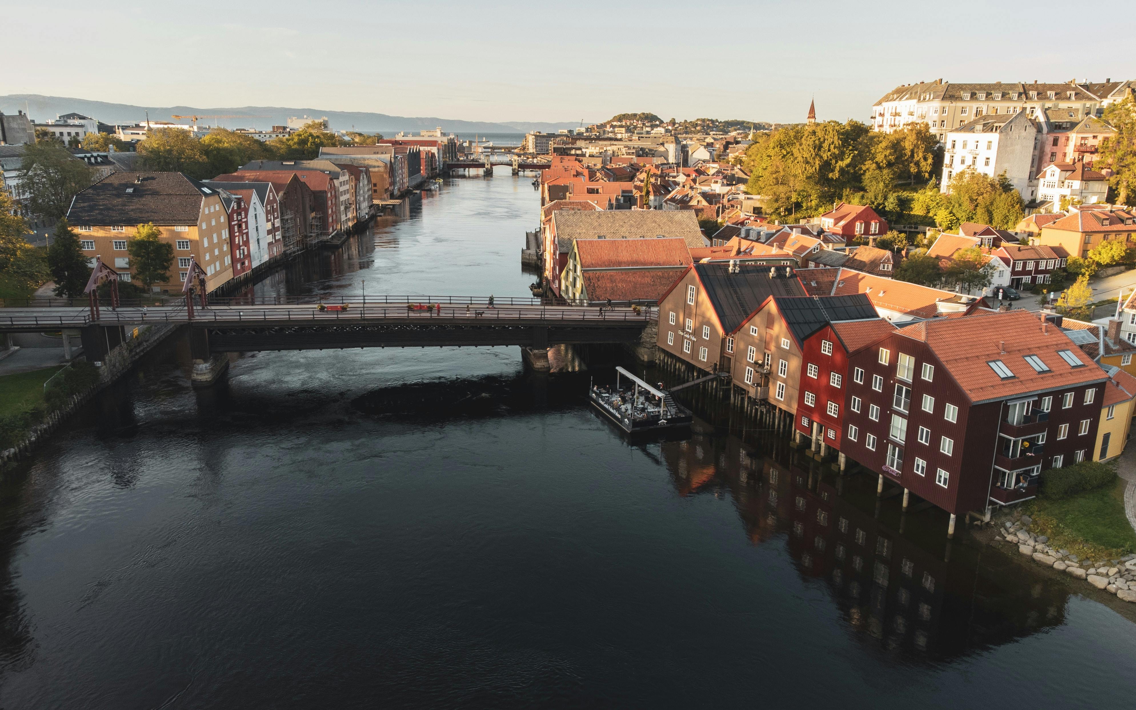 Trondheim, norway landscape image