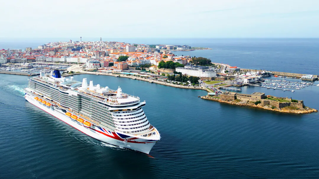 Arvia departing port