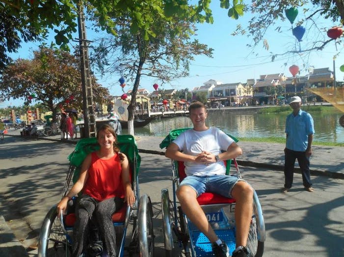 Angus travelling before Limitless