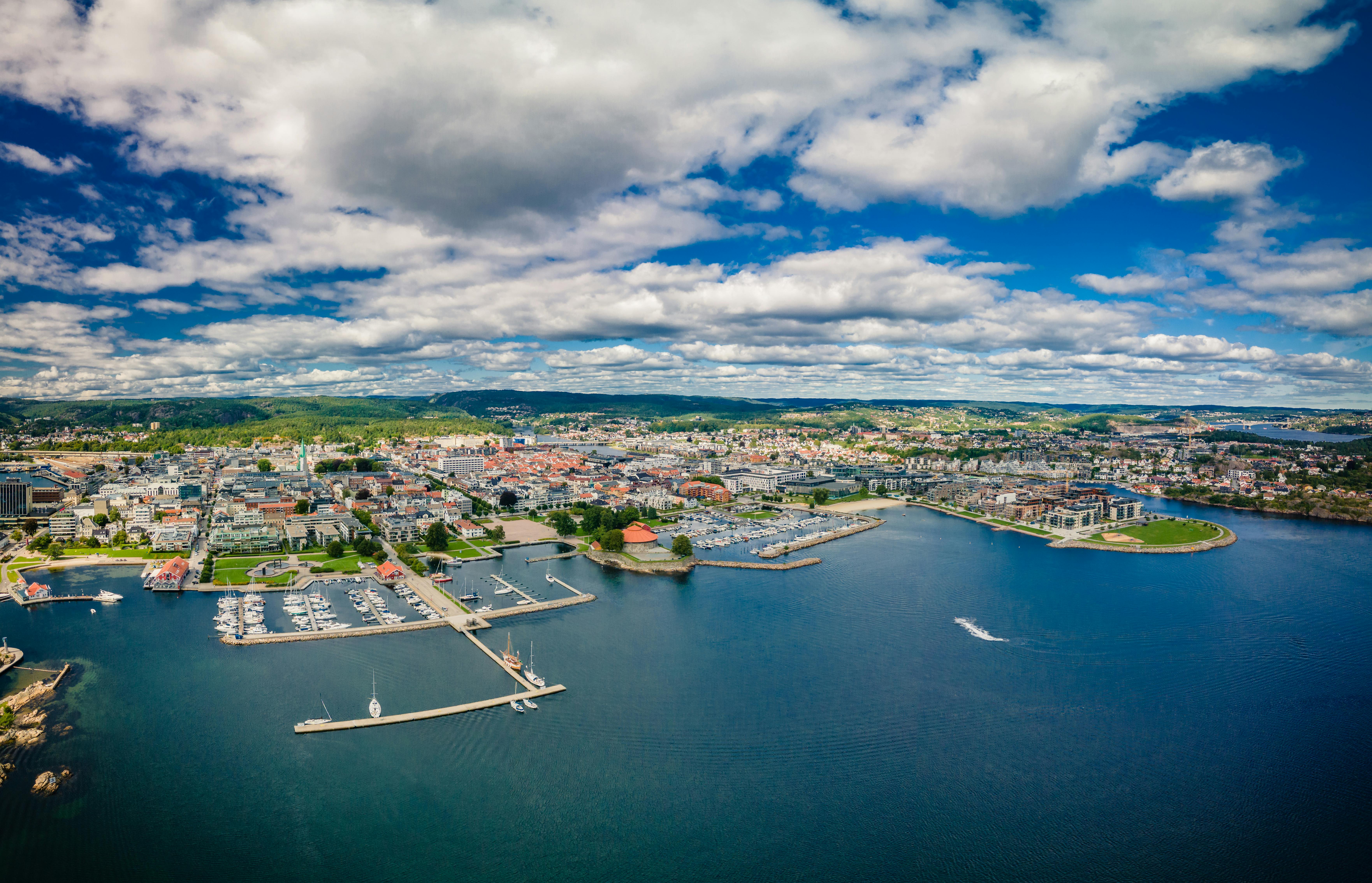 Kristiansand norway landscape scene