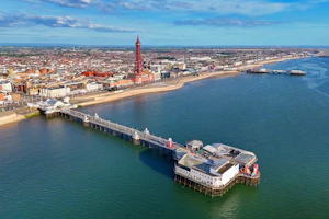 Blackpool seafont
