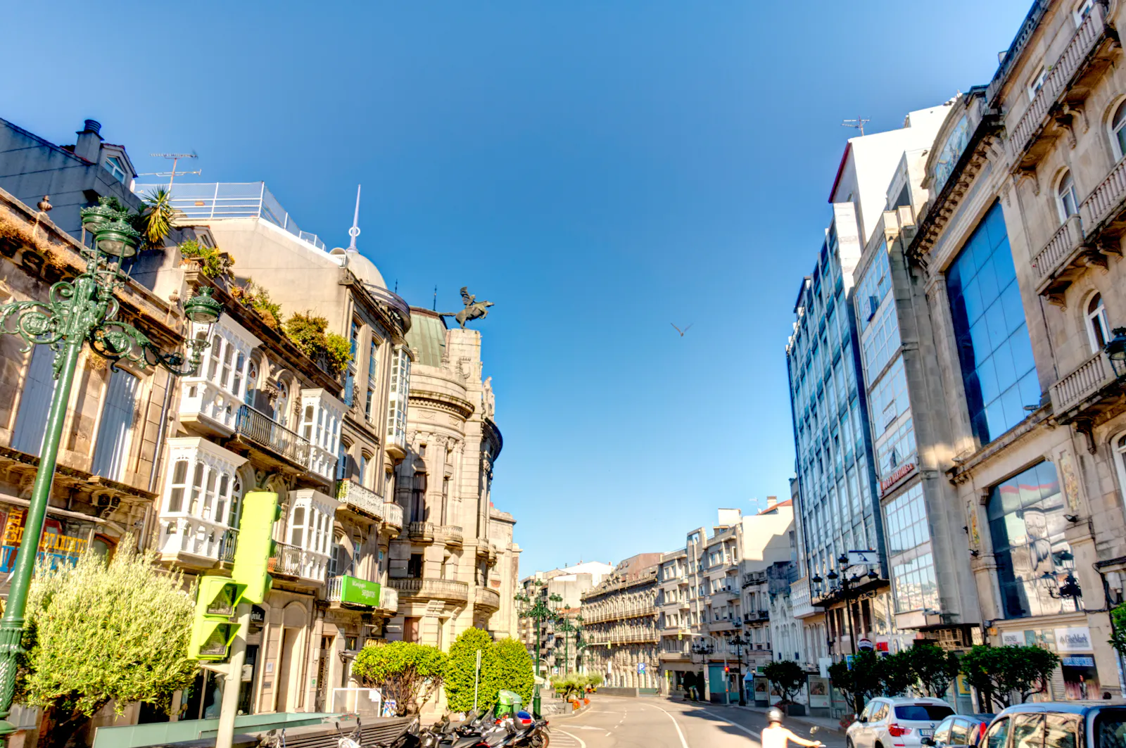 Vigo spain Landscape image Buildings