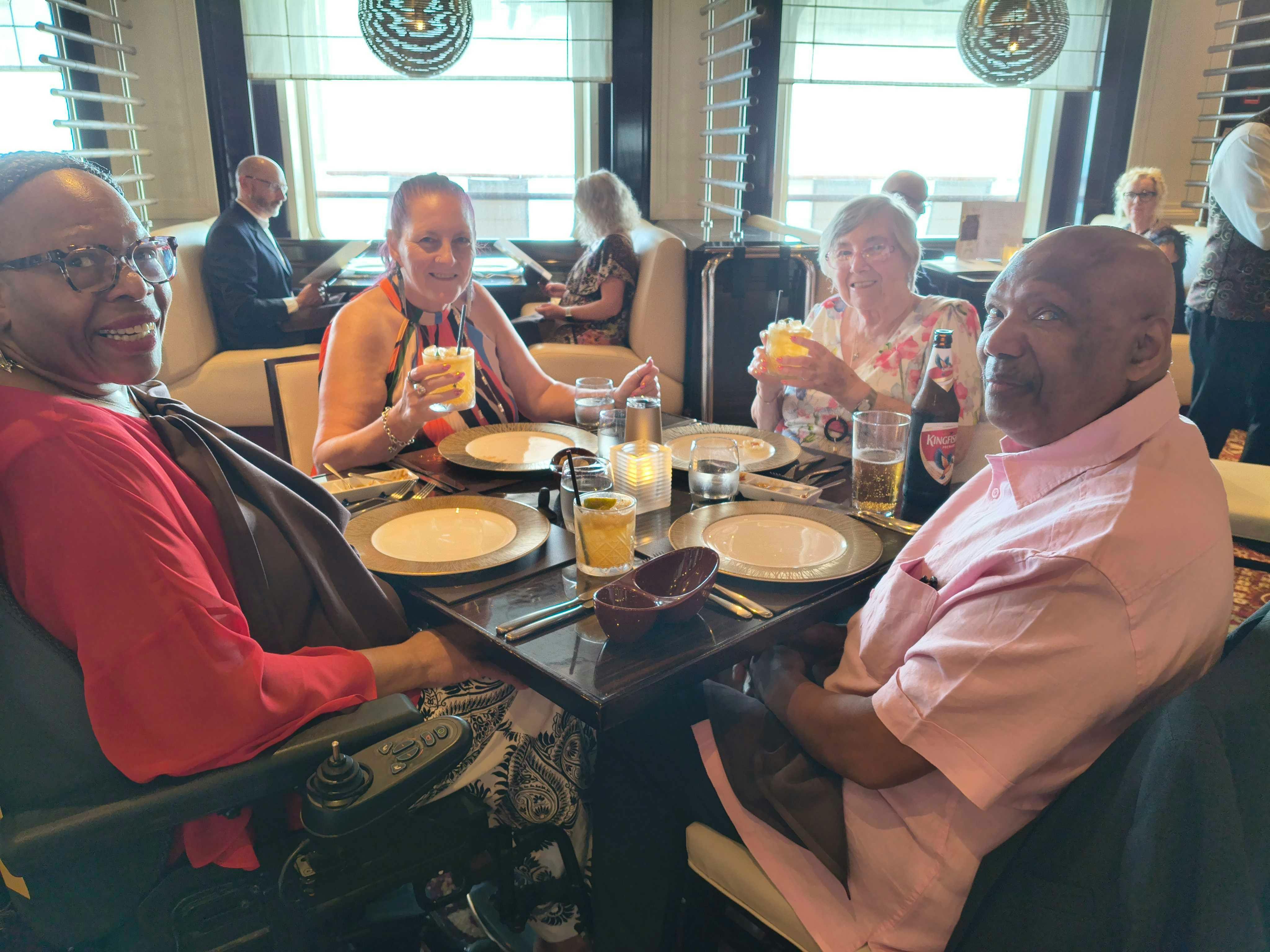 Customers on P&O Ventura