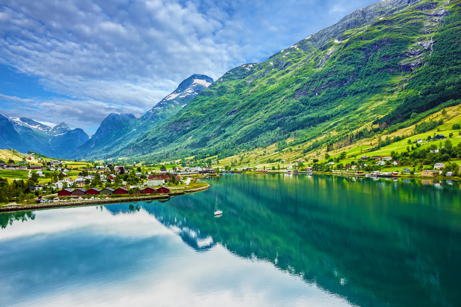 Olden Norway Fjords landscape image