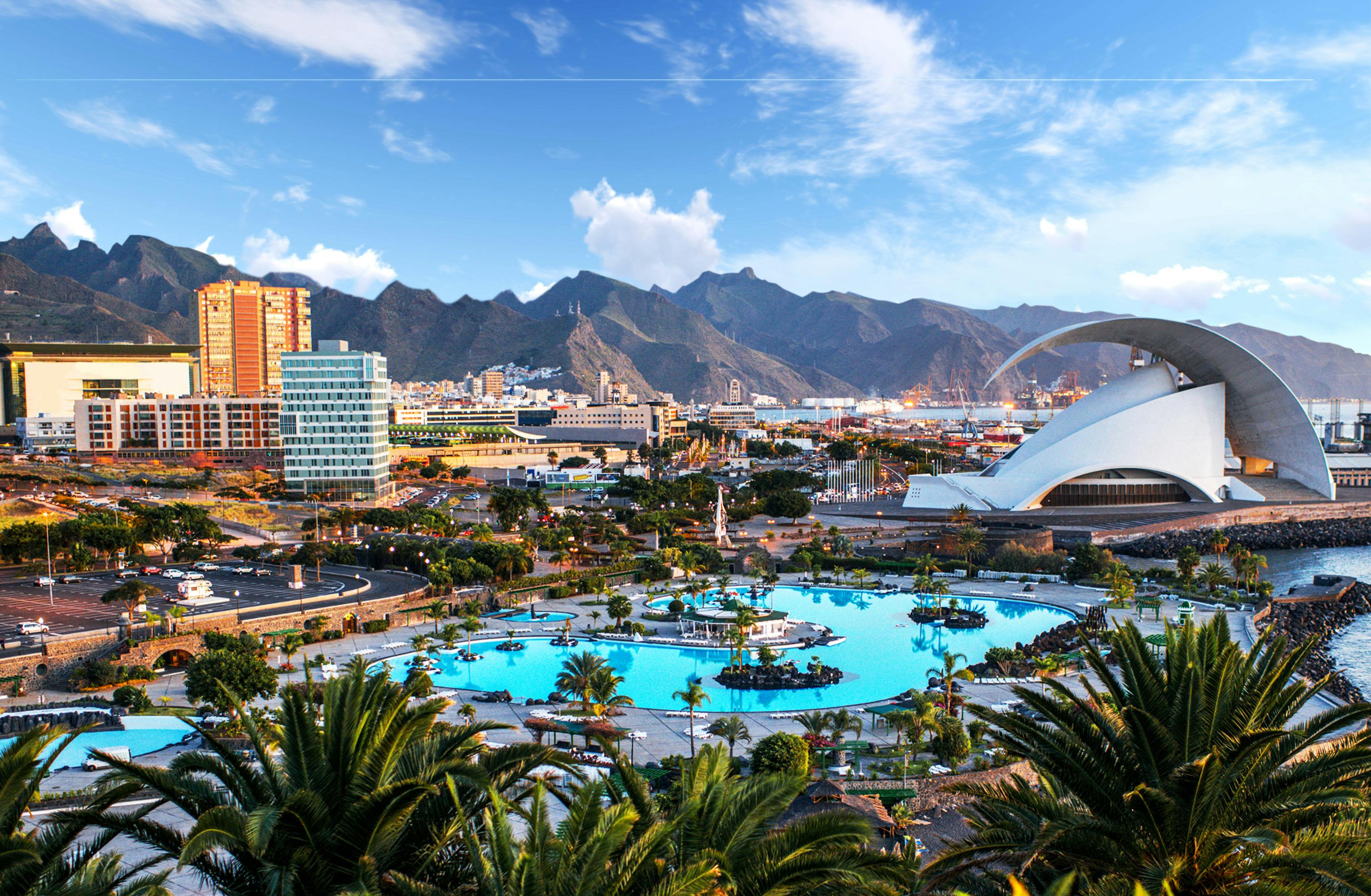 Santa Cruz in Tenerife Landscape Image