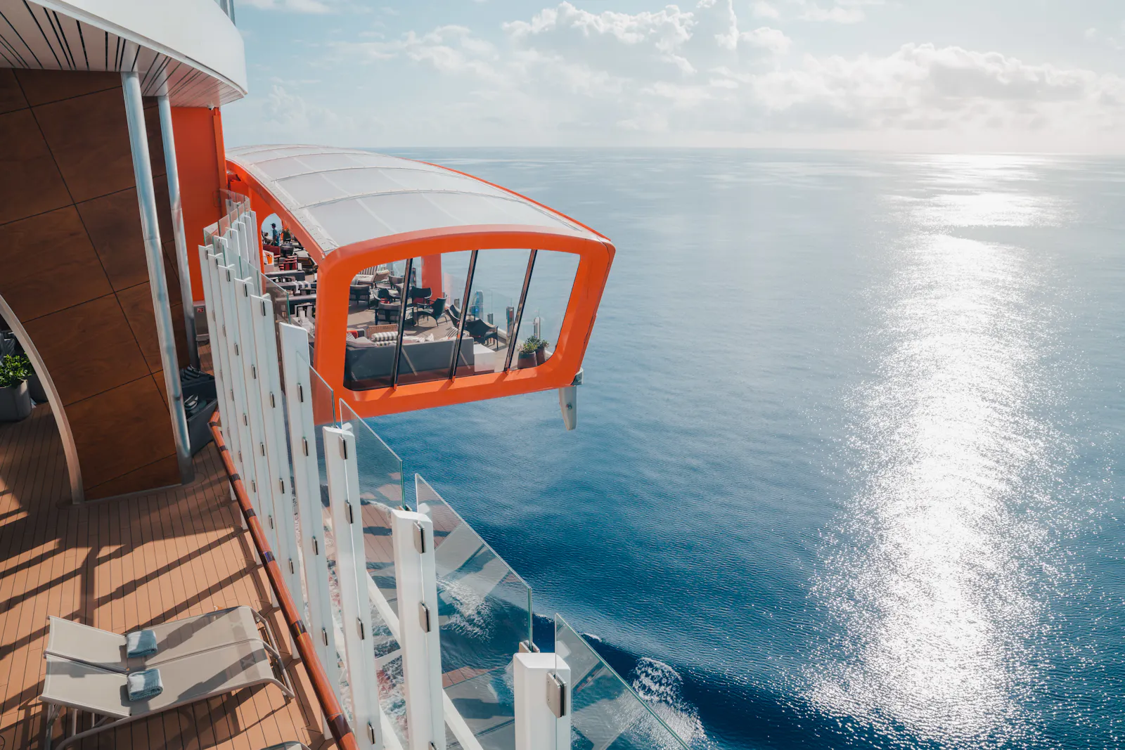 Celebrity Cruises Apex ship magic carpet