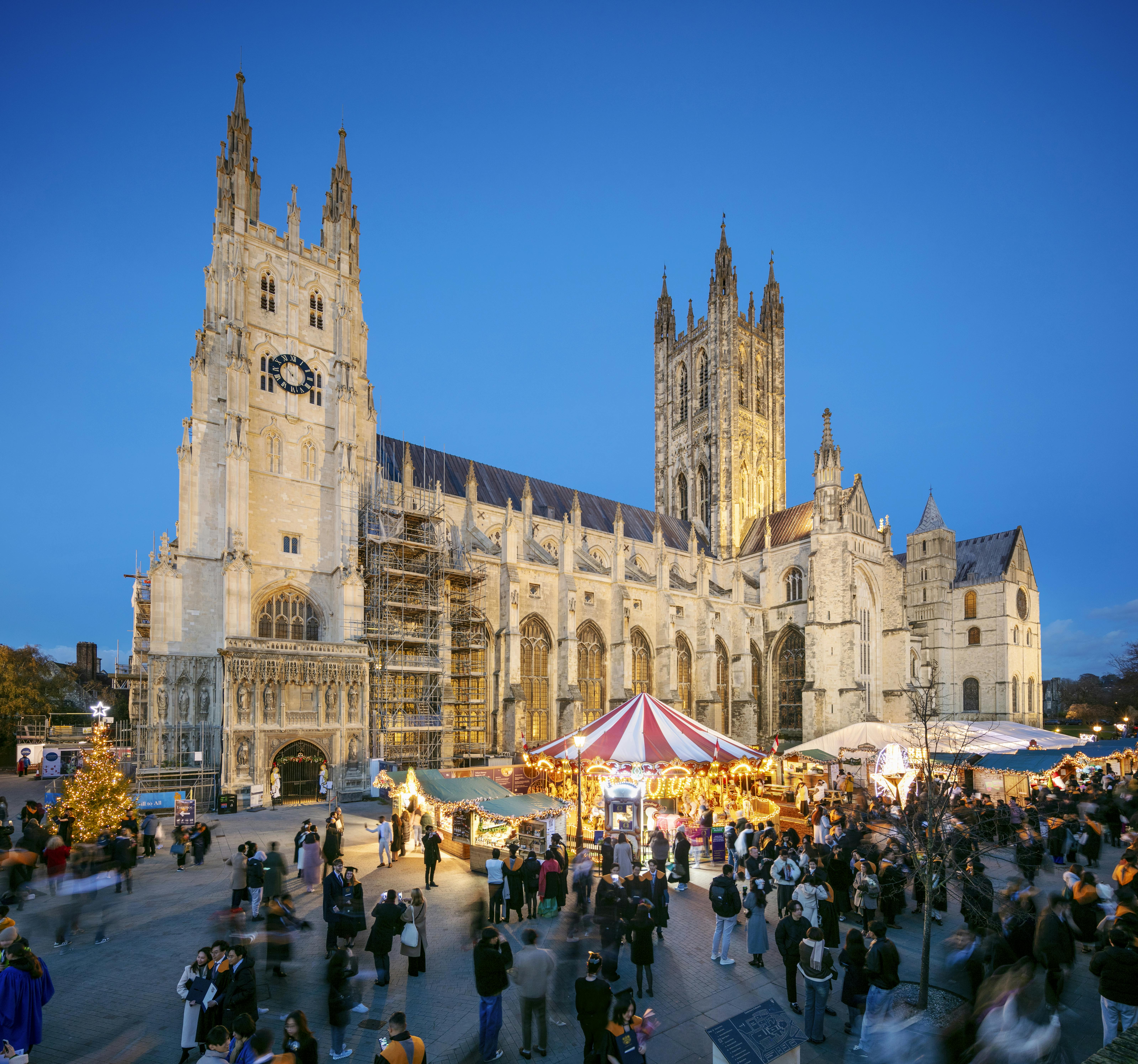 Canterbury Cathedral at Christmas