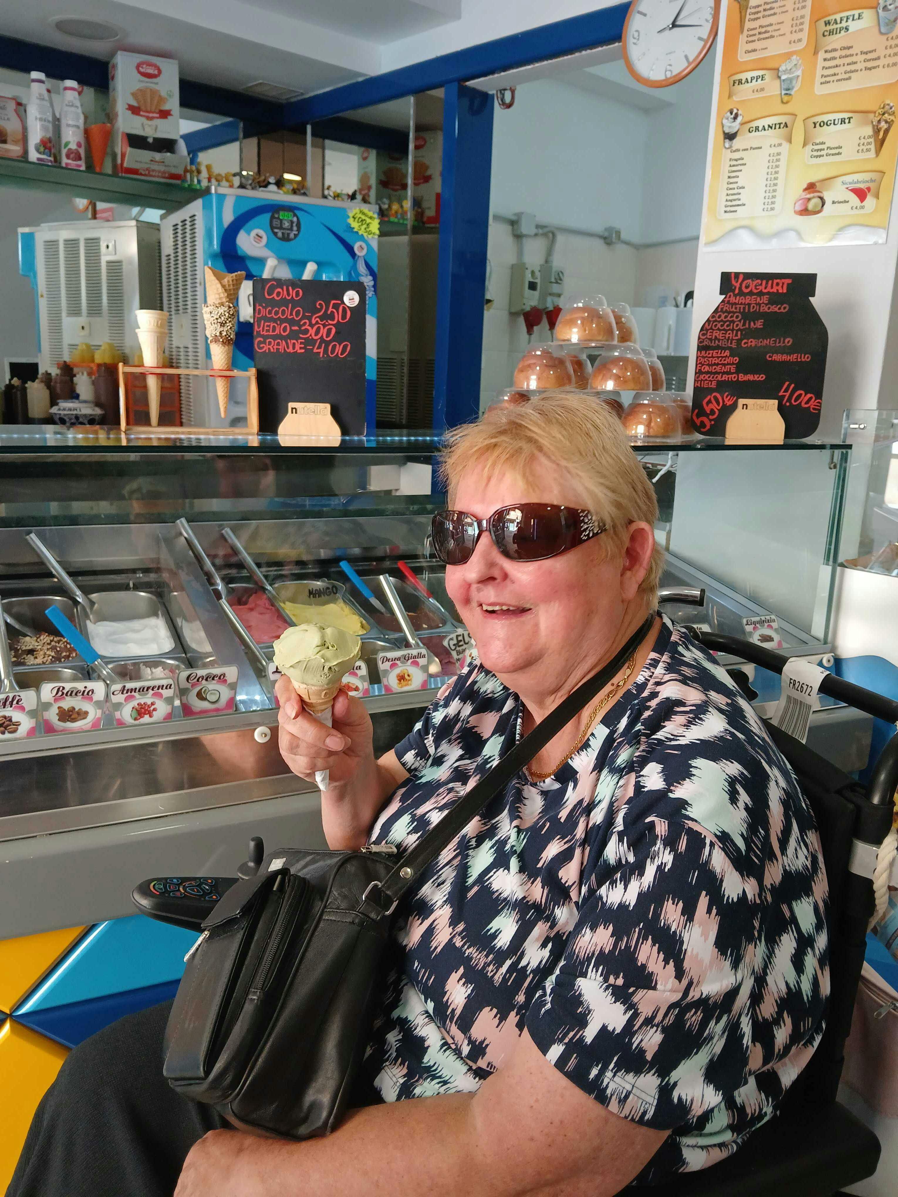 Customer in Italy