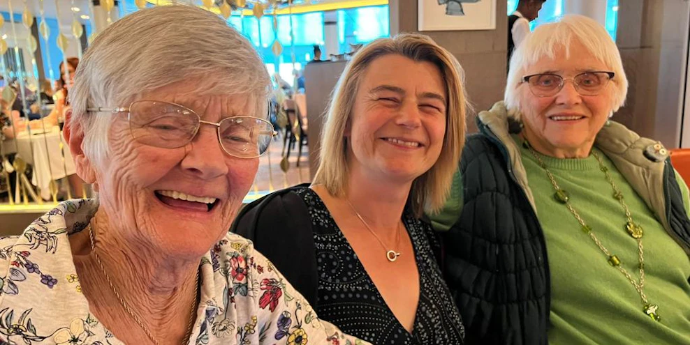 Customers relaxing on board the cruise ship P&O Britannia