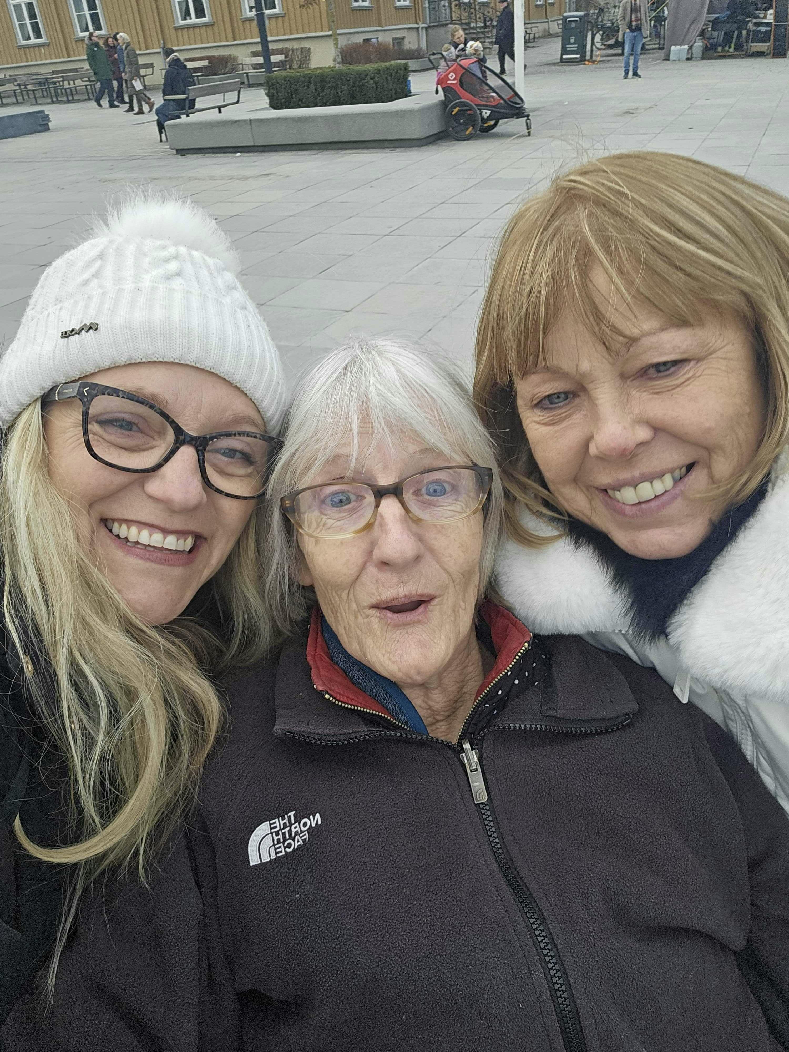 Cruise Customers and Staff at Port Norway