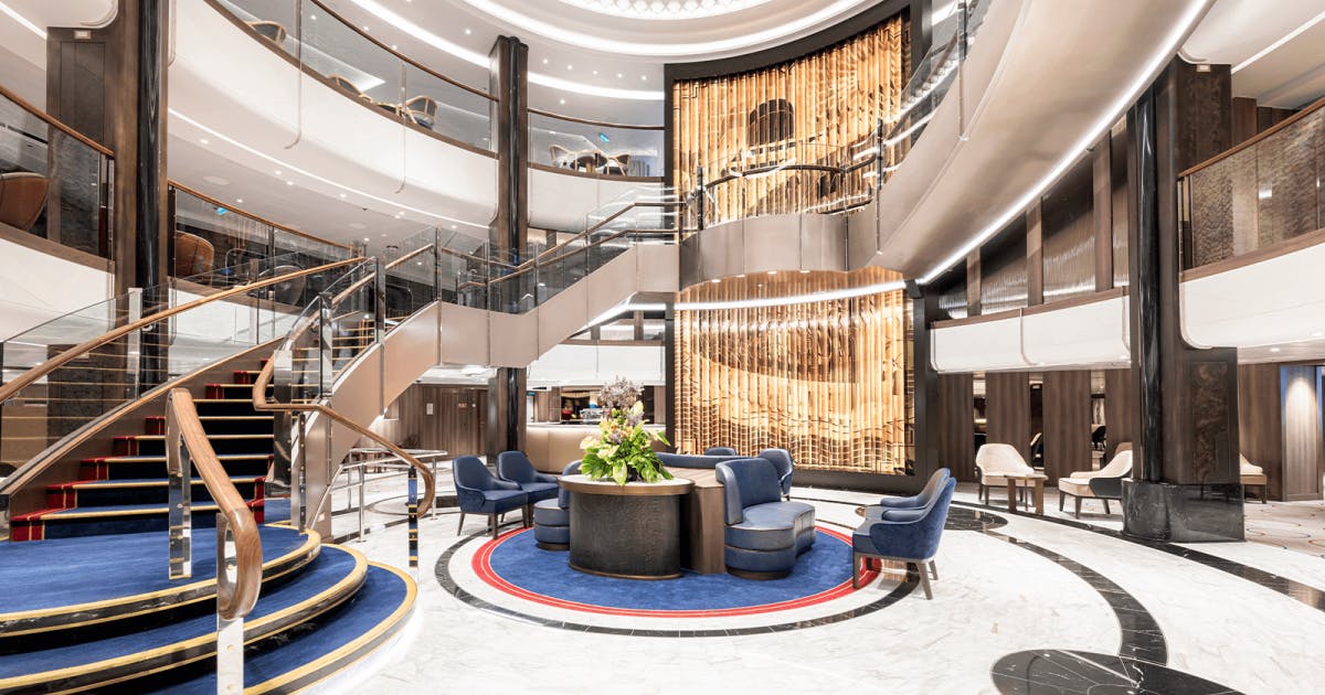 Cunard Queen Anne Grand Loby