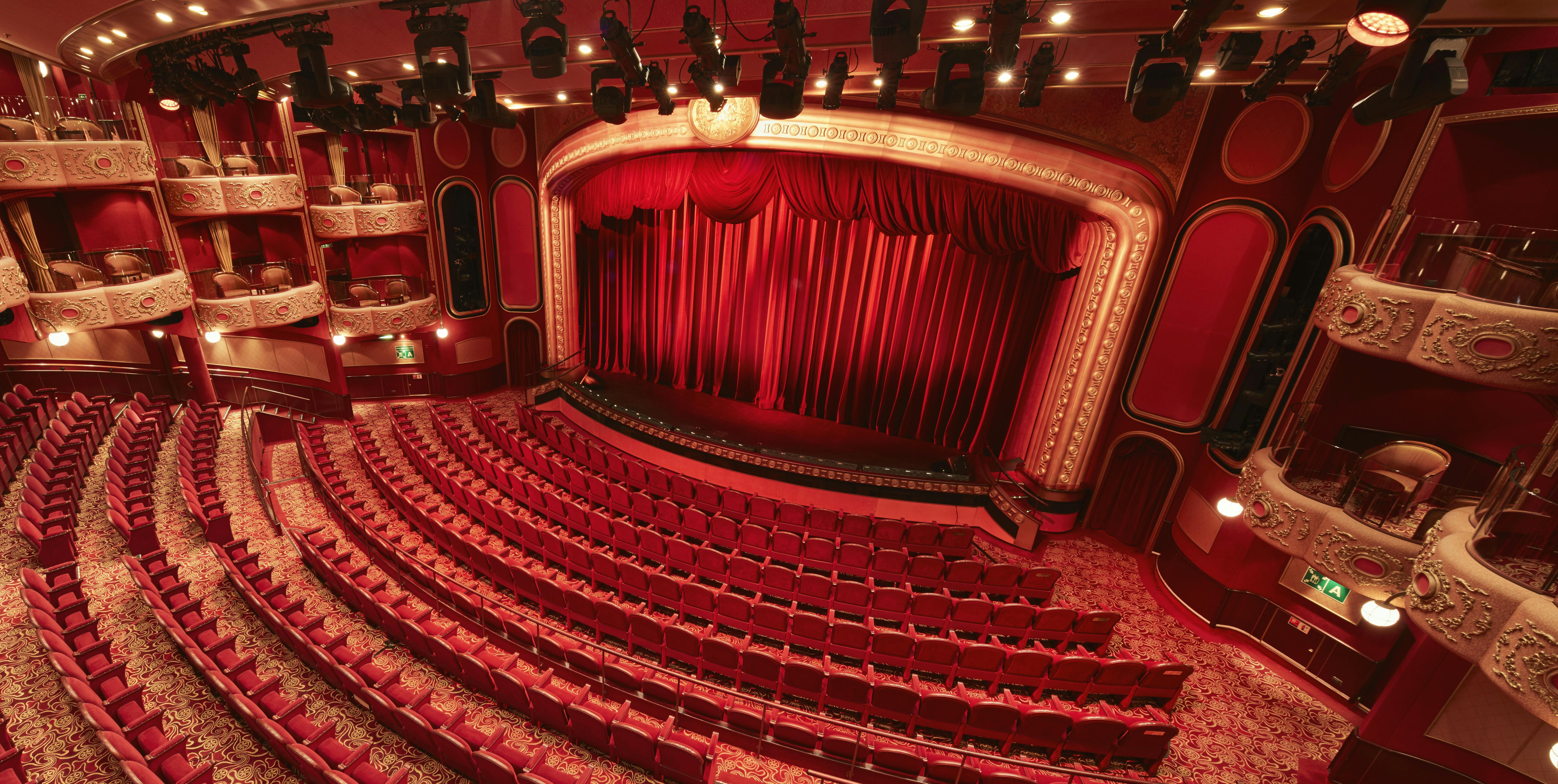 Cunard Cruises Queen Victoria Royal Court Theatre & entertainment