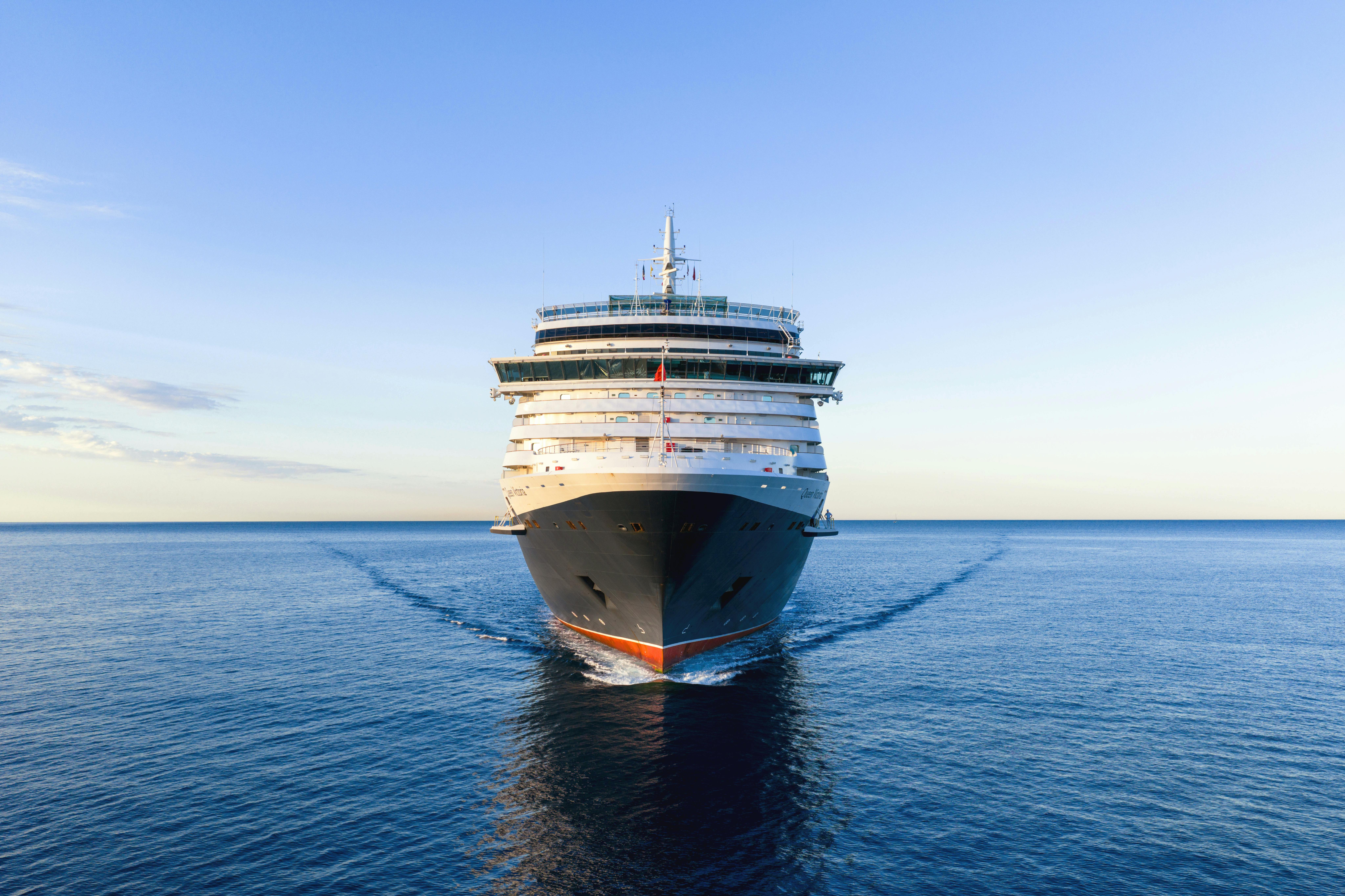 Cunard Cruises Queen Victoria at sea
