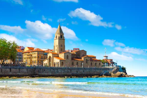 Gijon, Spain landscape image