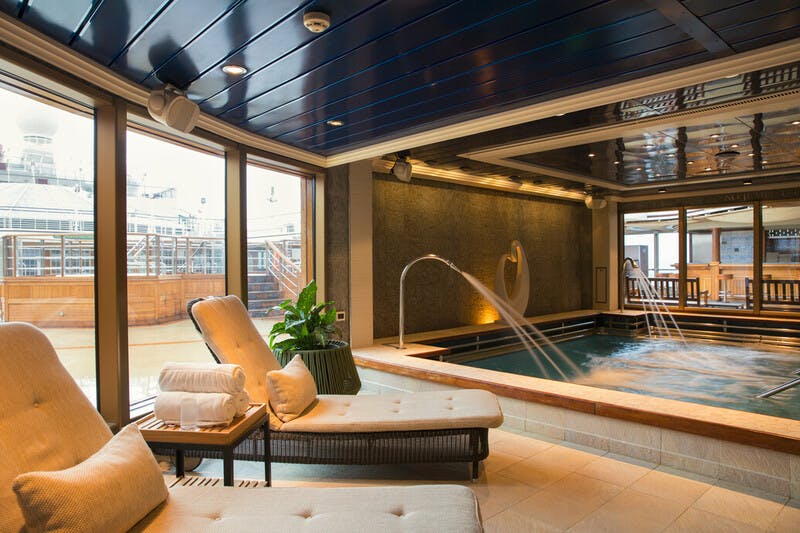 Cunard Queen Elizabeth Mareel Spa