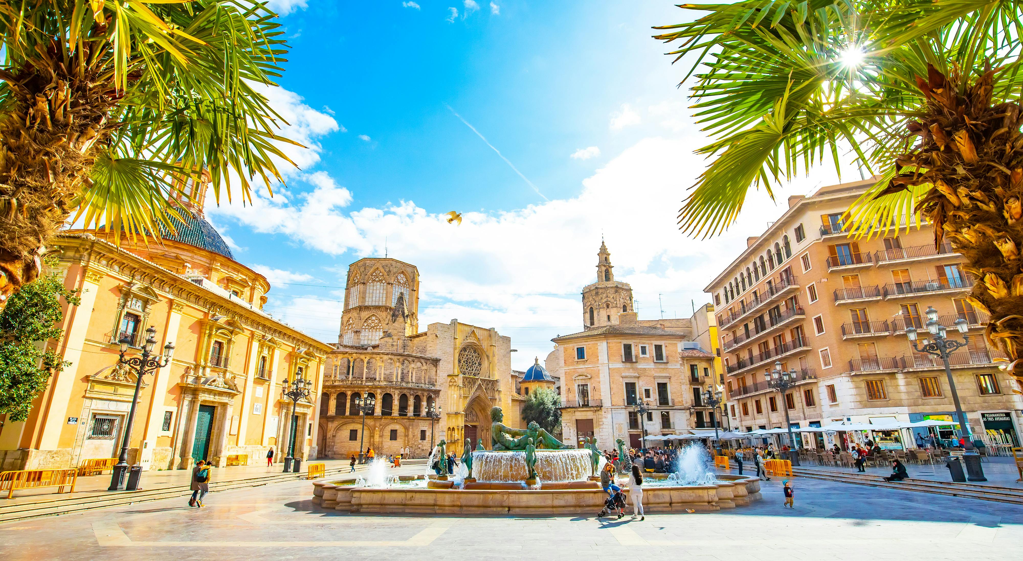 Valencia Spain Landscape image old town