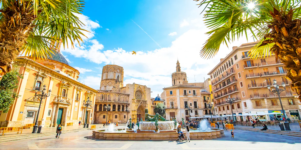 Valencia Spain Landscape image old town