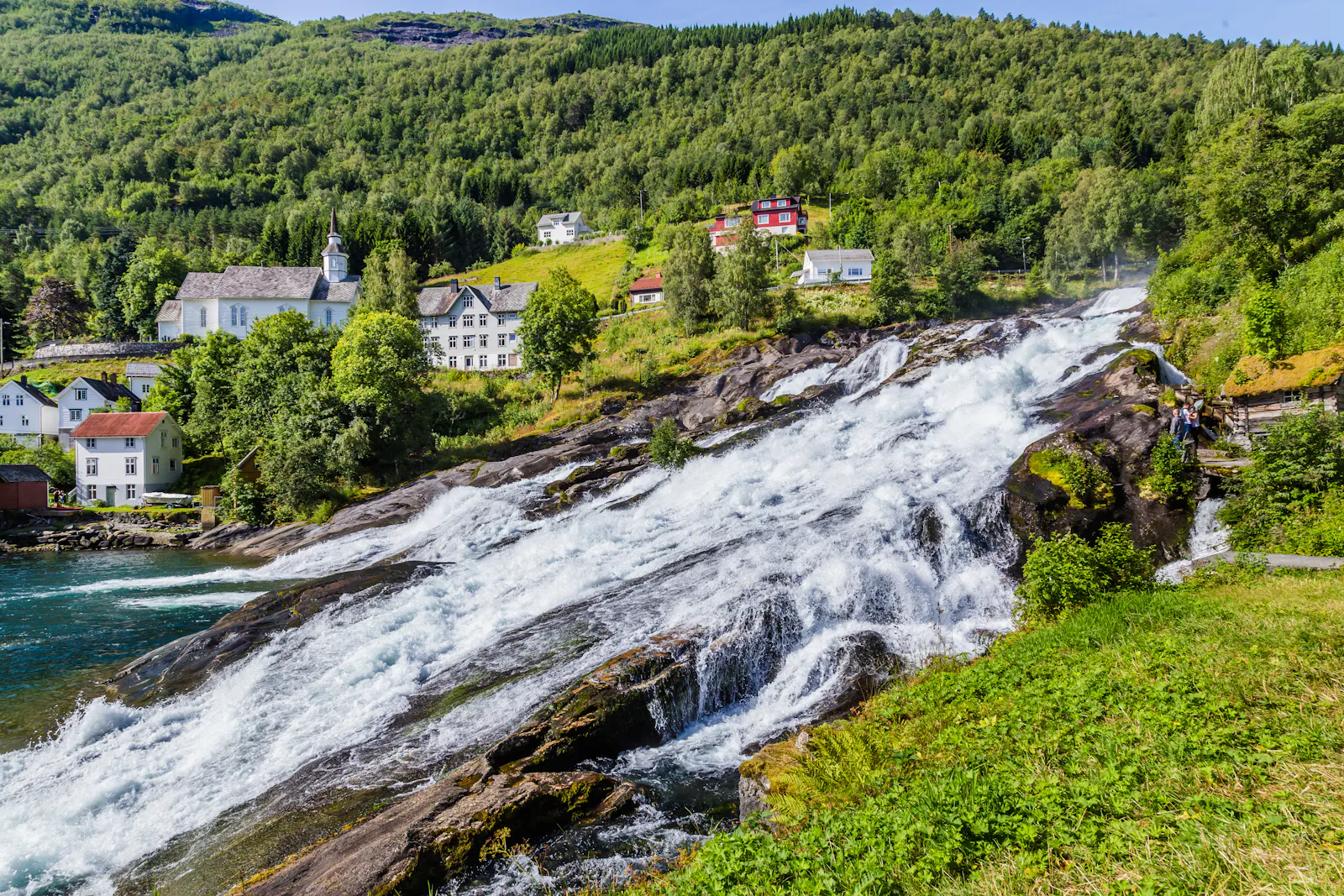 Hellesylt norway landscape image