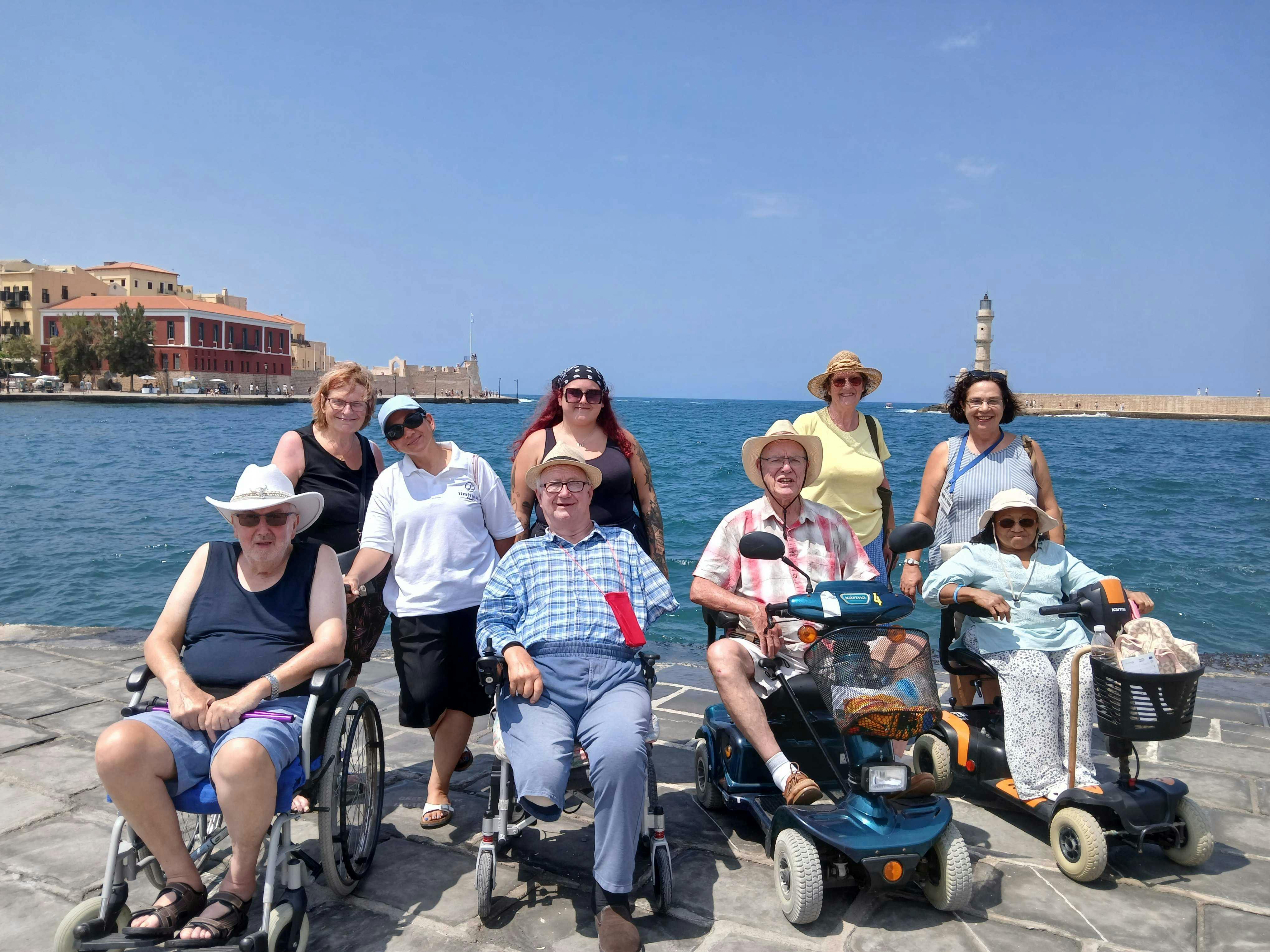 Customers in Crete