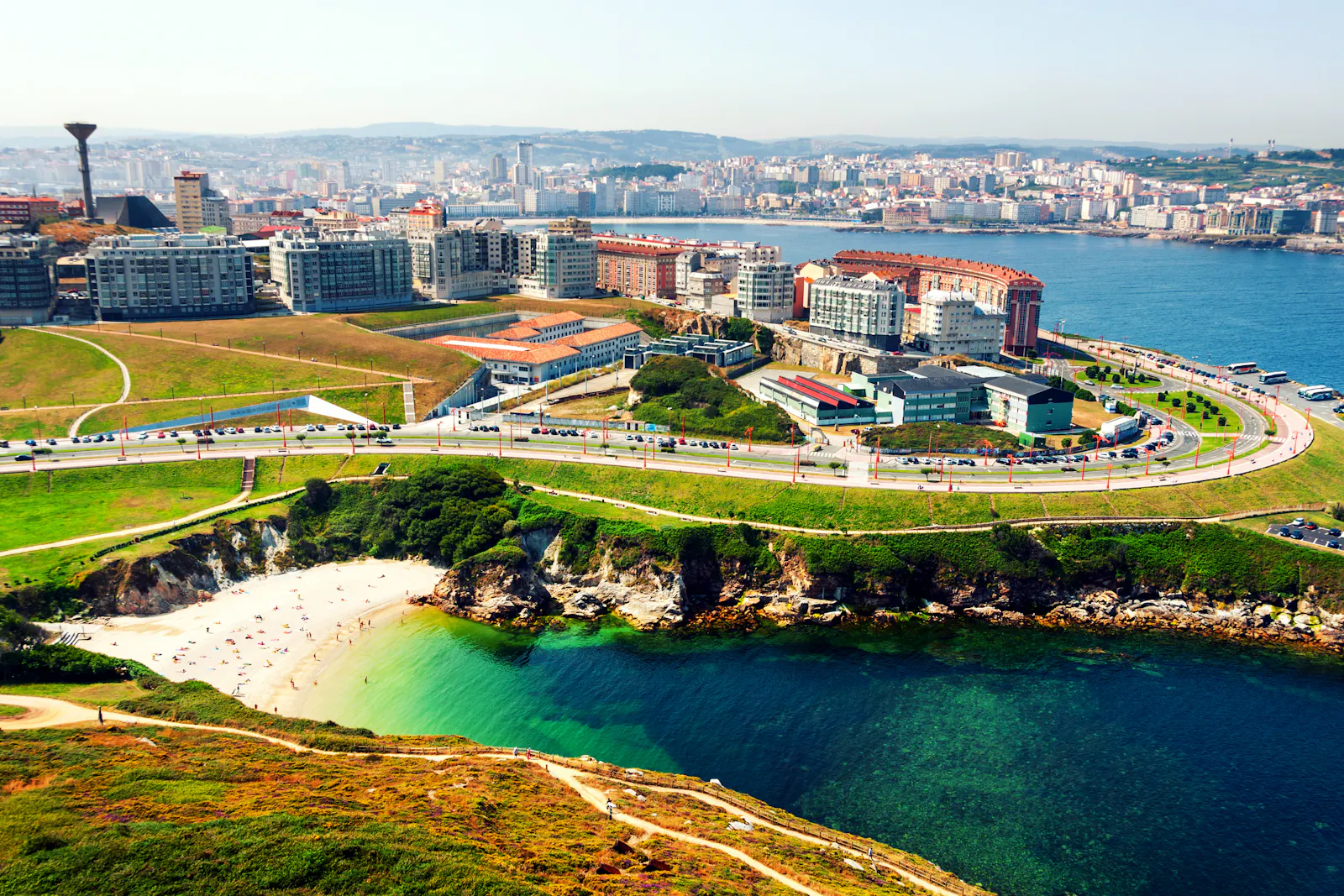 A Coruña in Spain