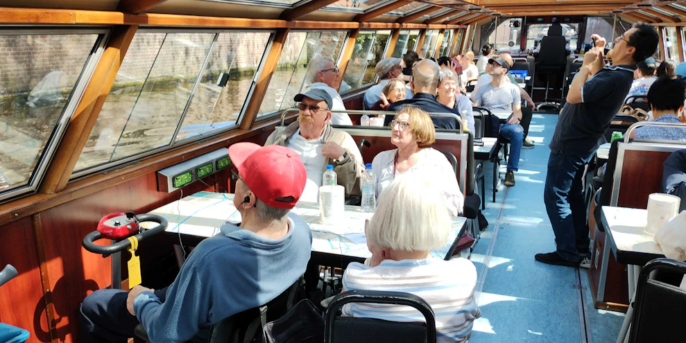Amsterdam canal excursion