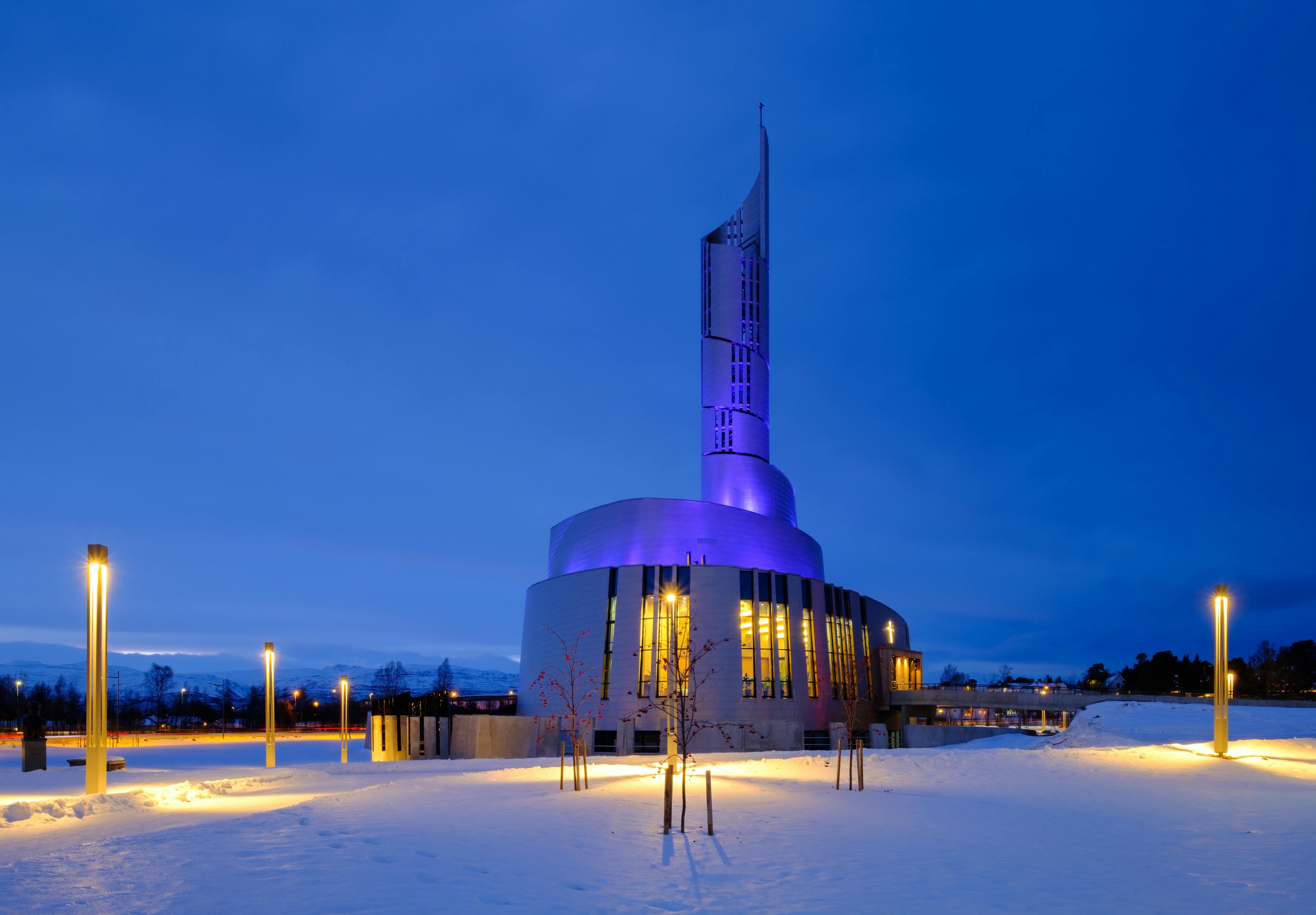Catherdral of northern lights alta norway