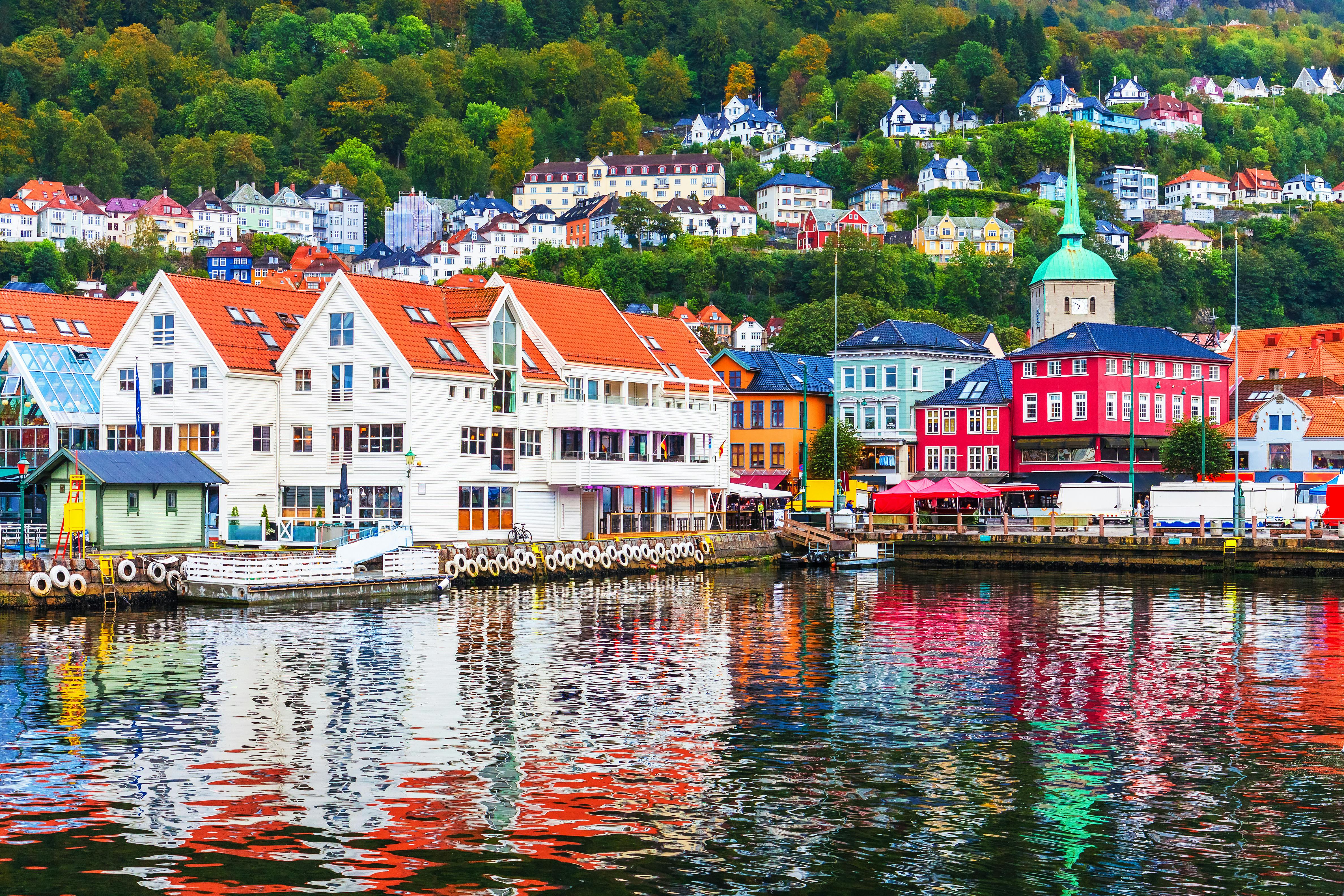 Bergen norway landscape image