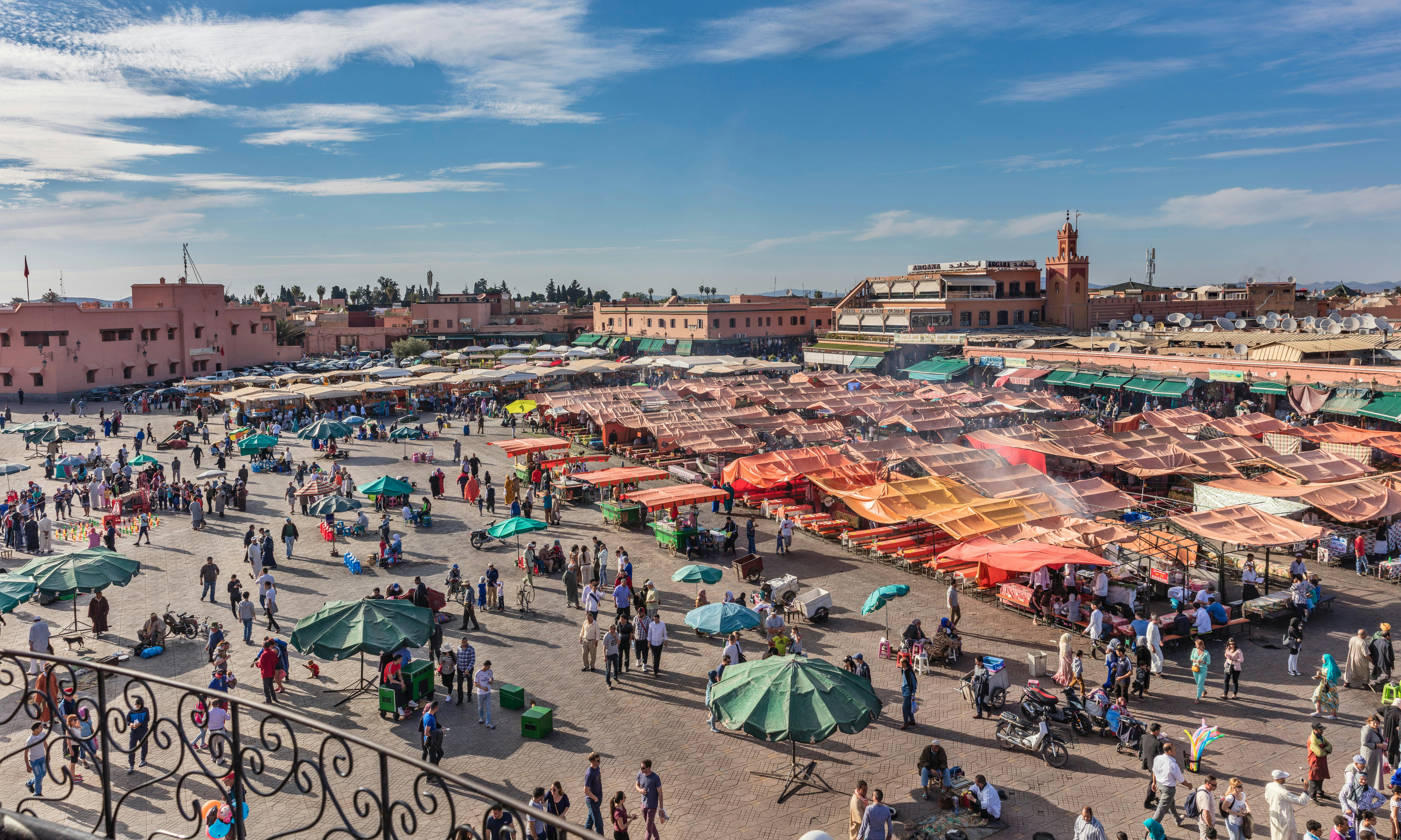 Jemaa el-Fnaa square, Morocco