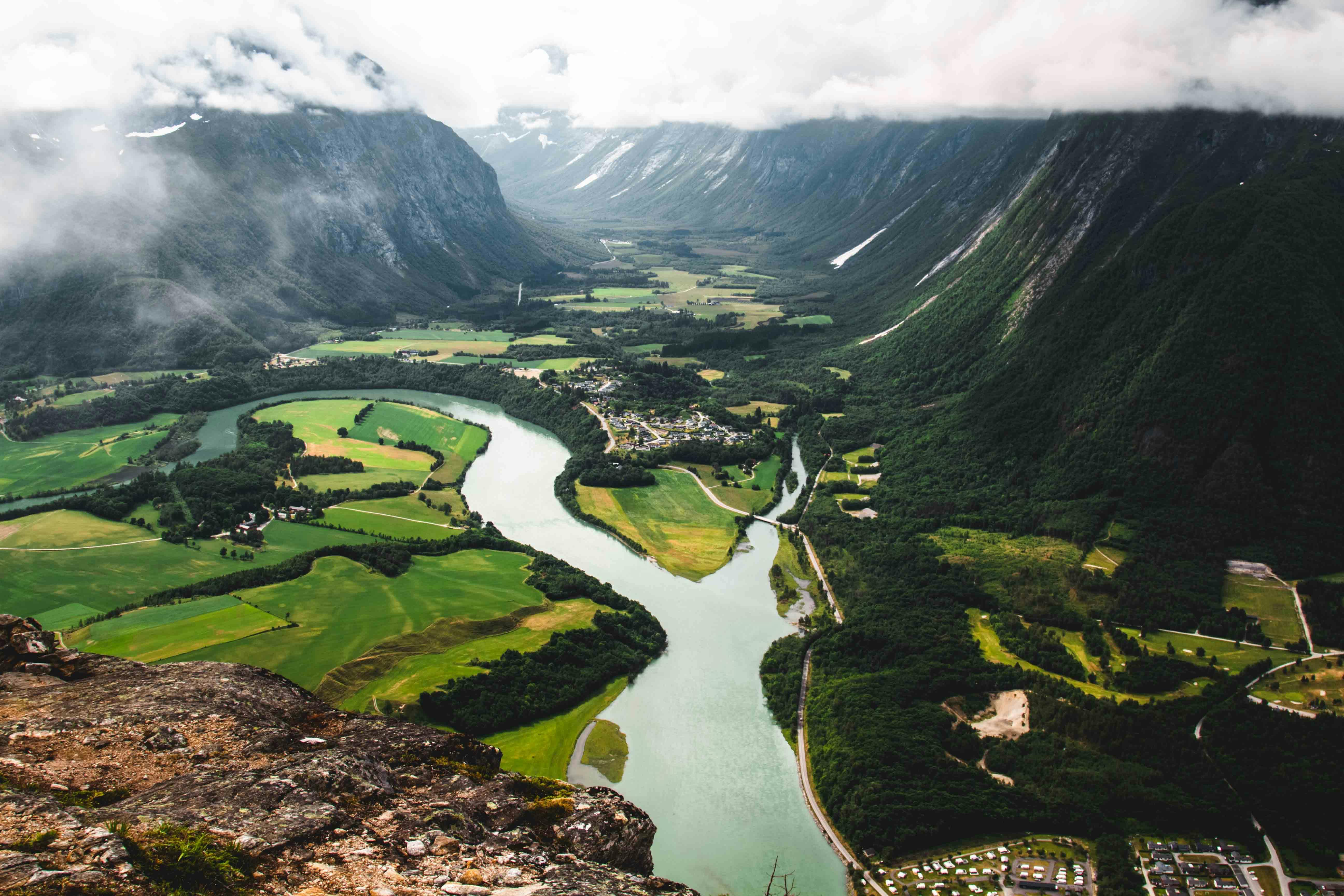 Andalsnes norway landscape image