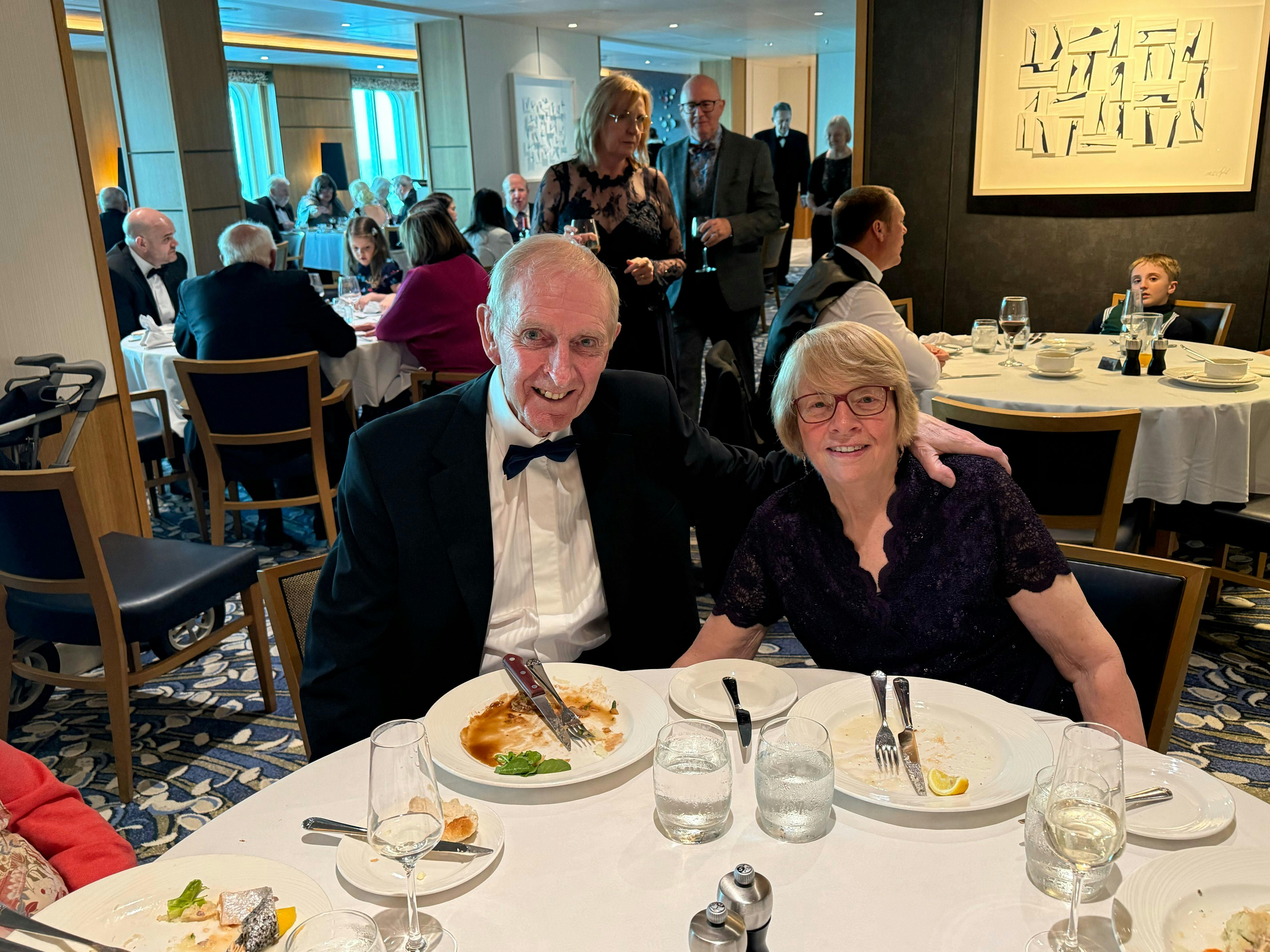 Customers on P&O Britannia