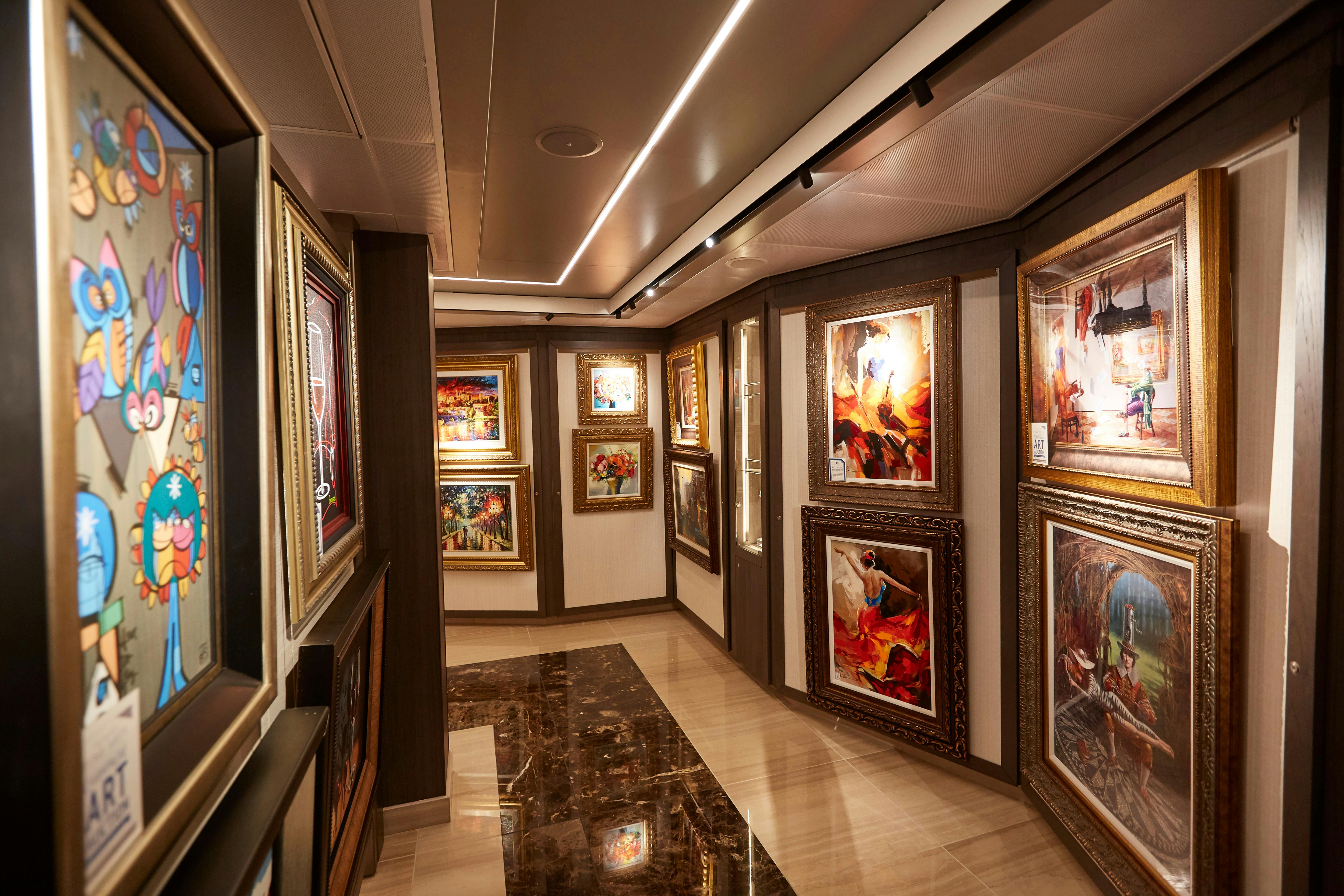 Majestic Princess Art gallery