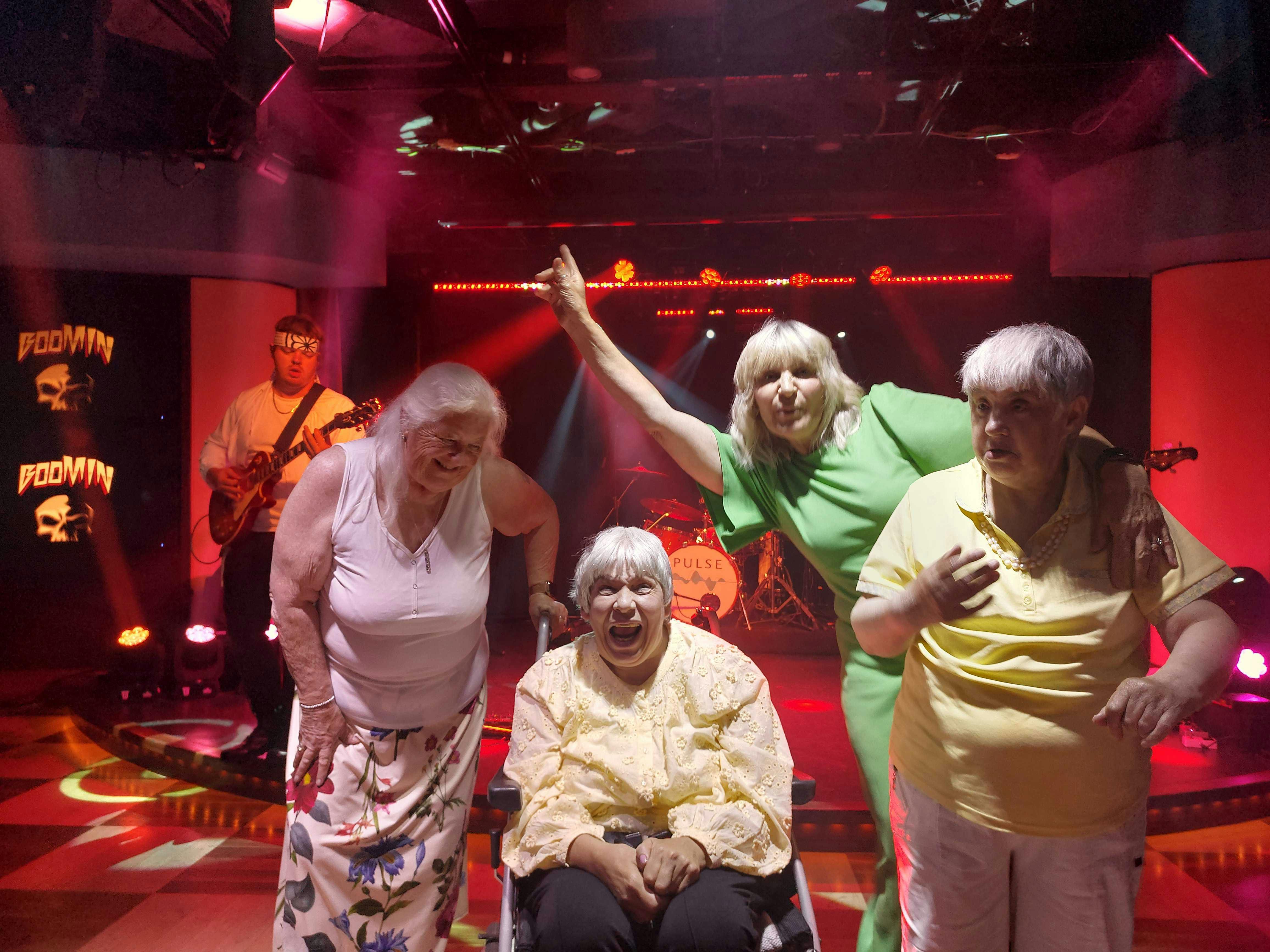 Cruise Customers having fun in the P&O Pulse Entertainment Venue