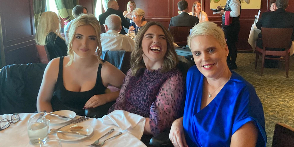 Cruise customers at a restaurant on a cruise ship