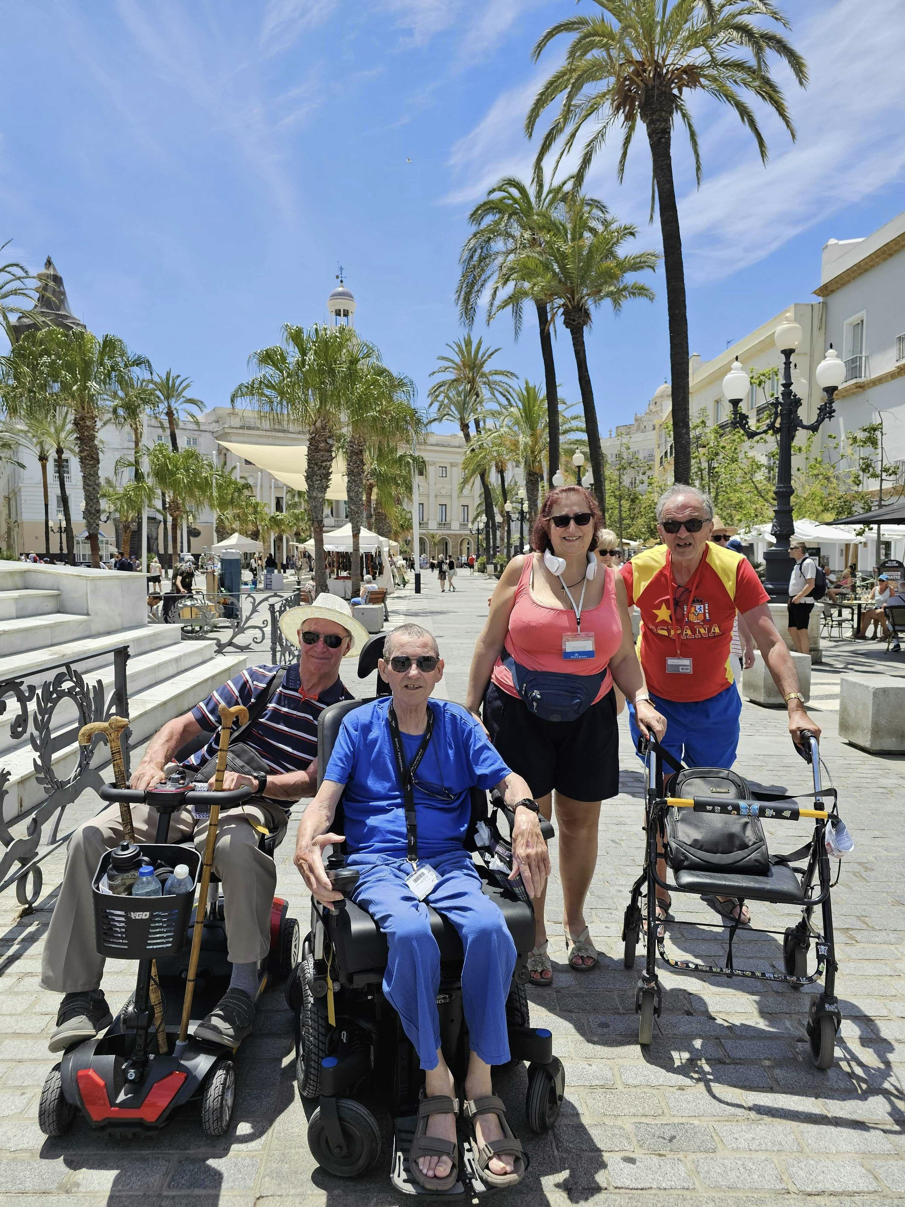 Limitless cruise customers at port