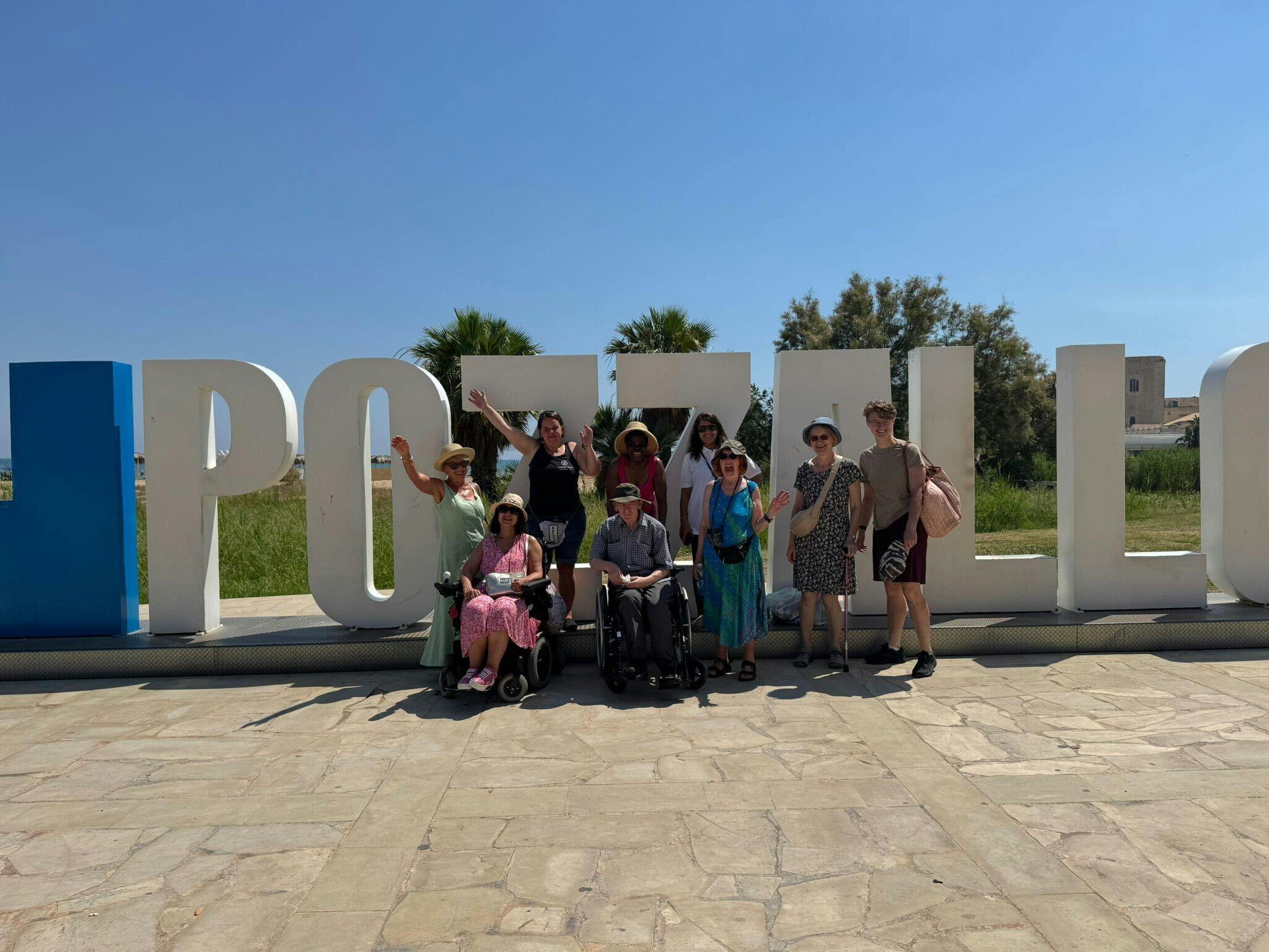 Customers visiting Pozzallo in Sicily